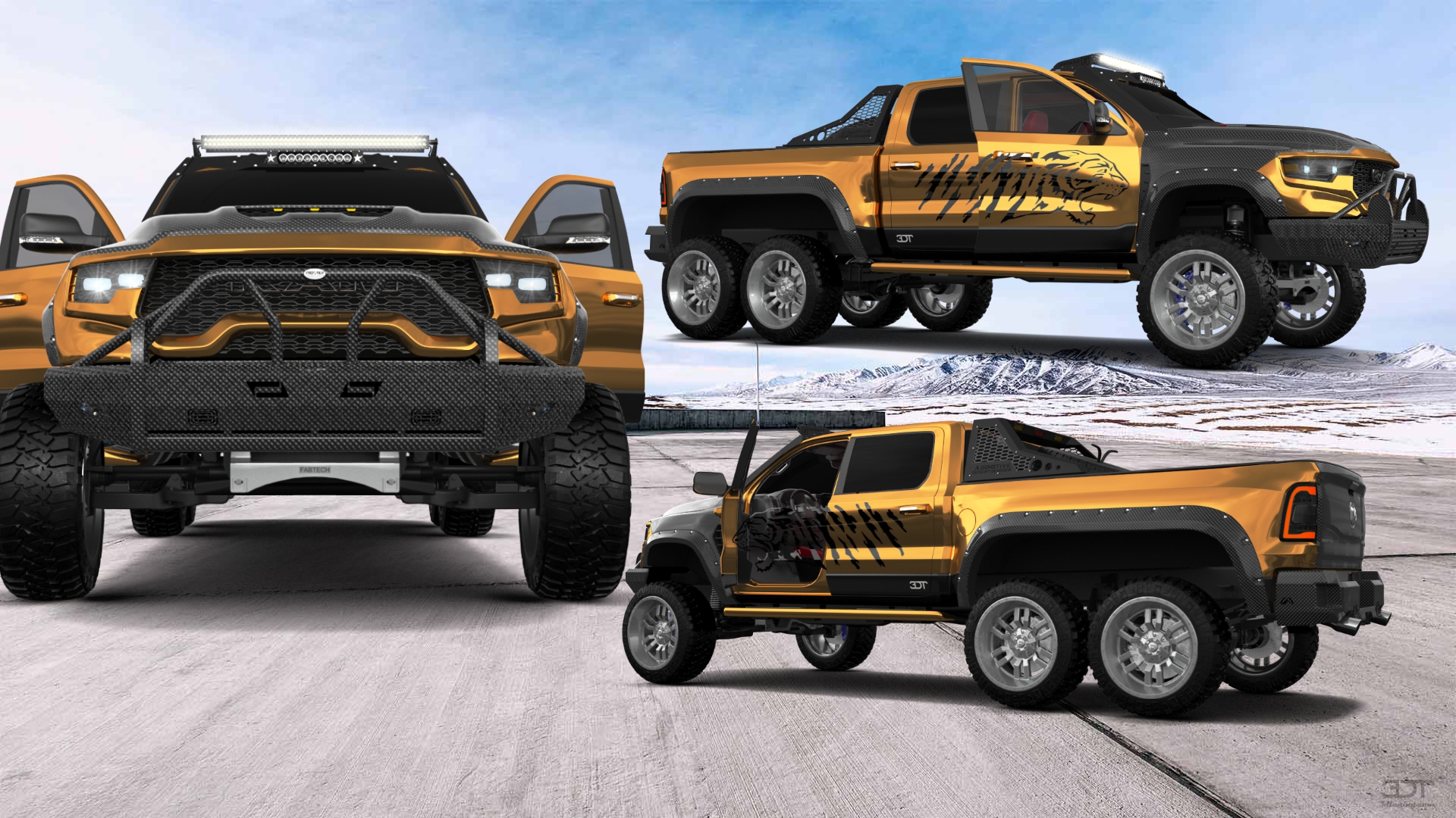 Dodge Ram Hennessey Mammoth 6X6 Truck 2021