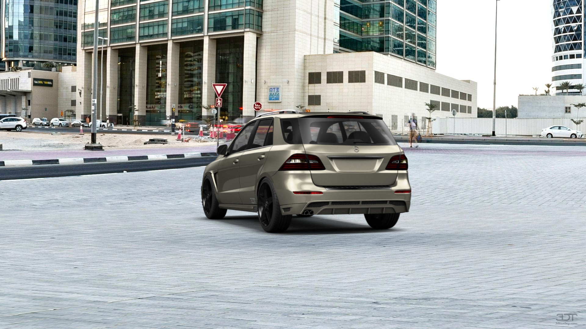 Mercedes ML class SUV 2011 tuning