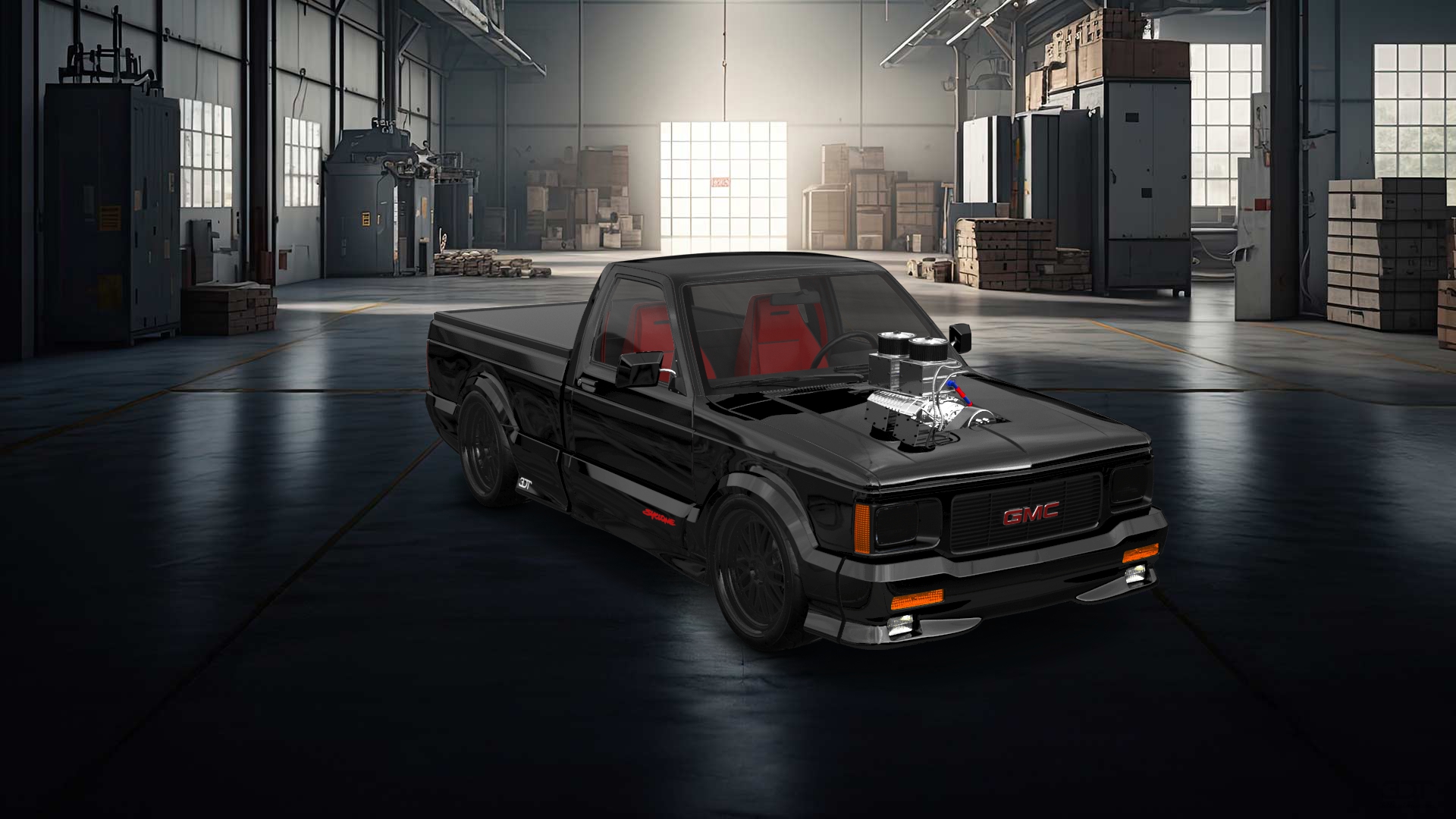 GMC Syclone 2 Door pickup truck 1991 tuning