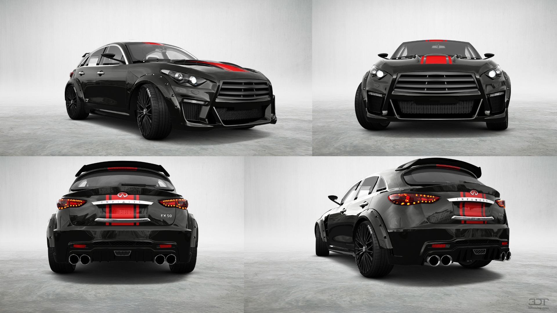 Infiniti FX50 SUV 2009 tuning