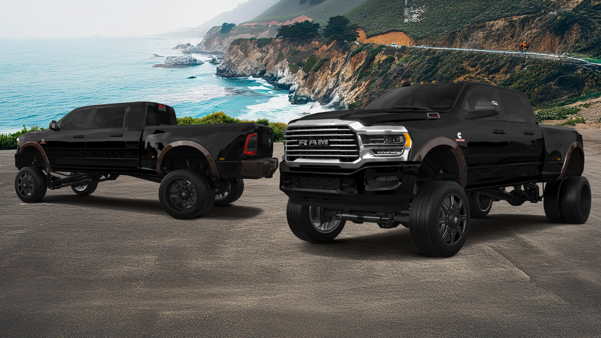 Dodge Ram 3500 4 Door pickup truck 2020 tuning