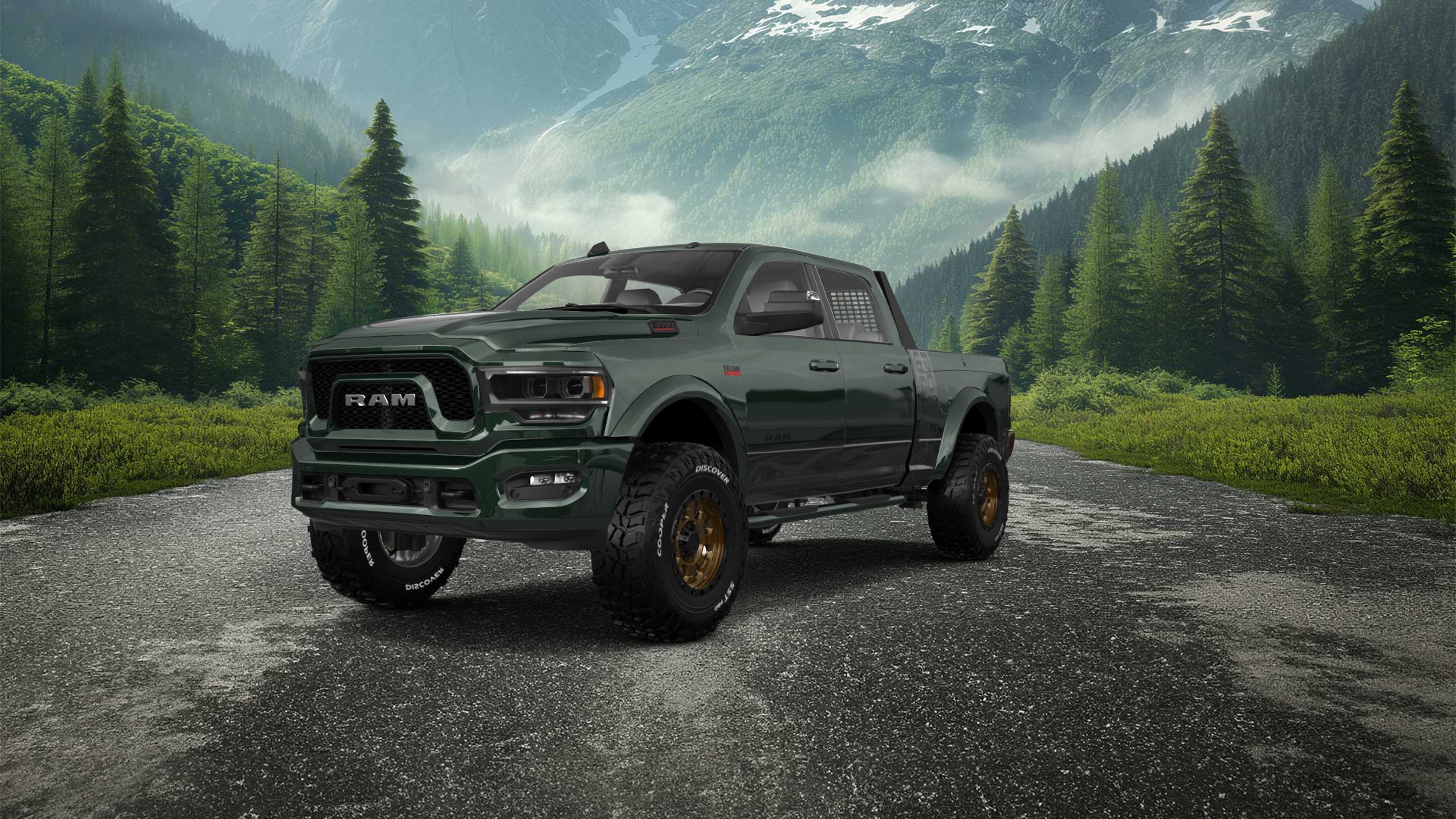 Dodge Ram 2500 4 Door pickup truck 2020