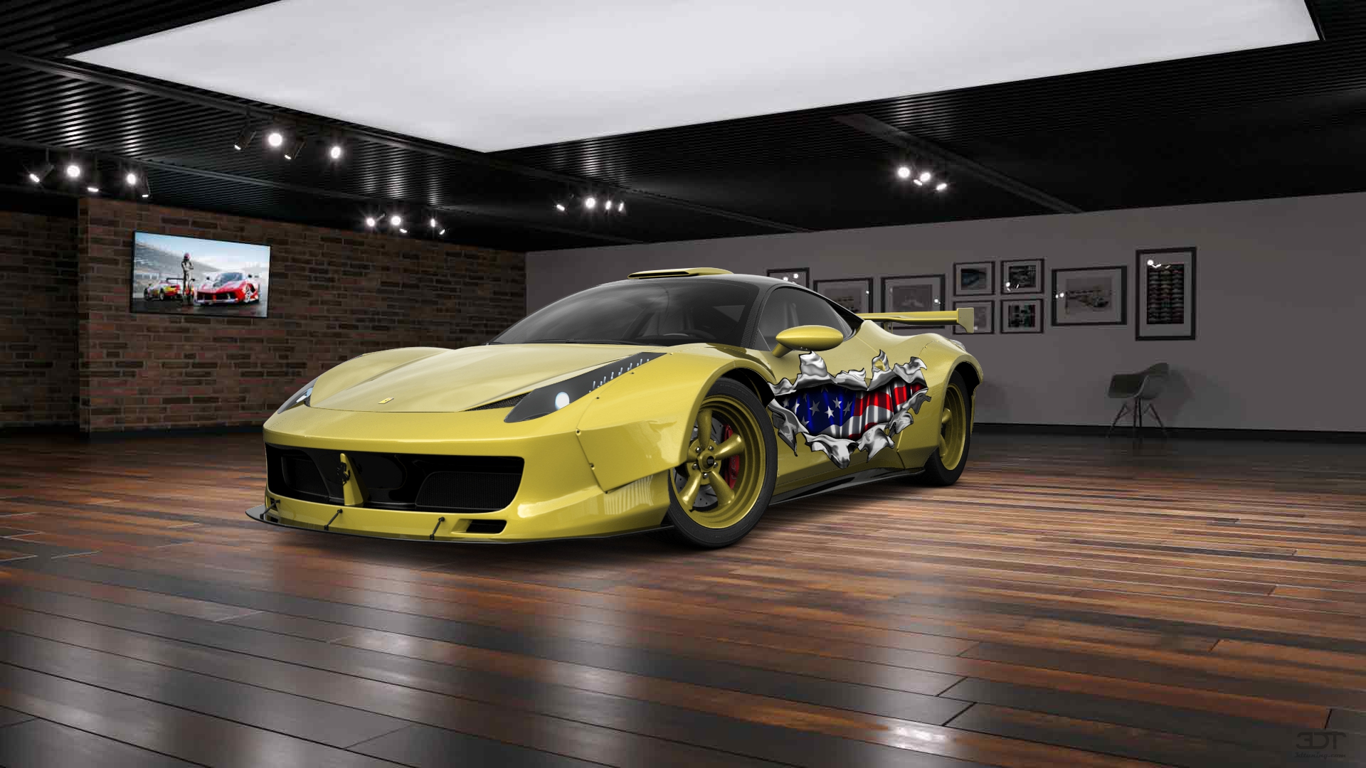 Ferrari 458 Italia 2 door spider 2010 tuning