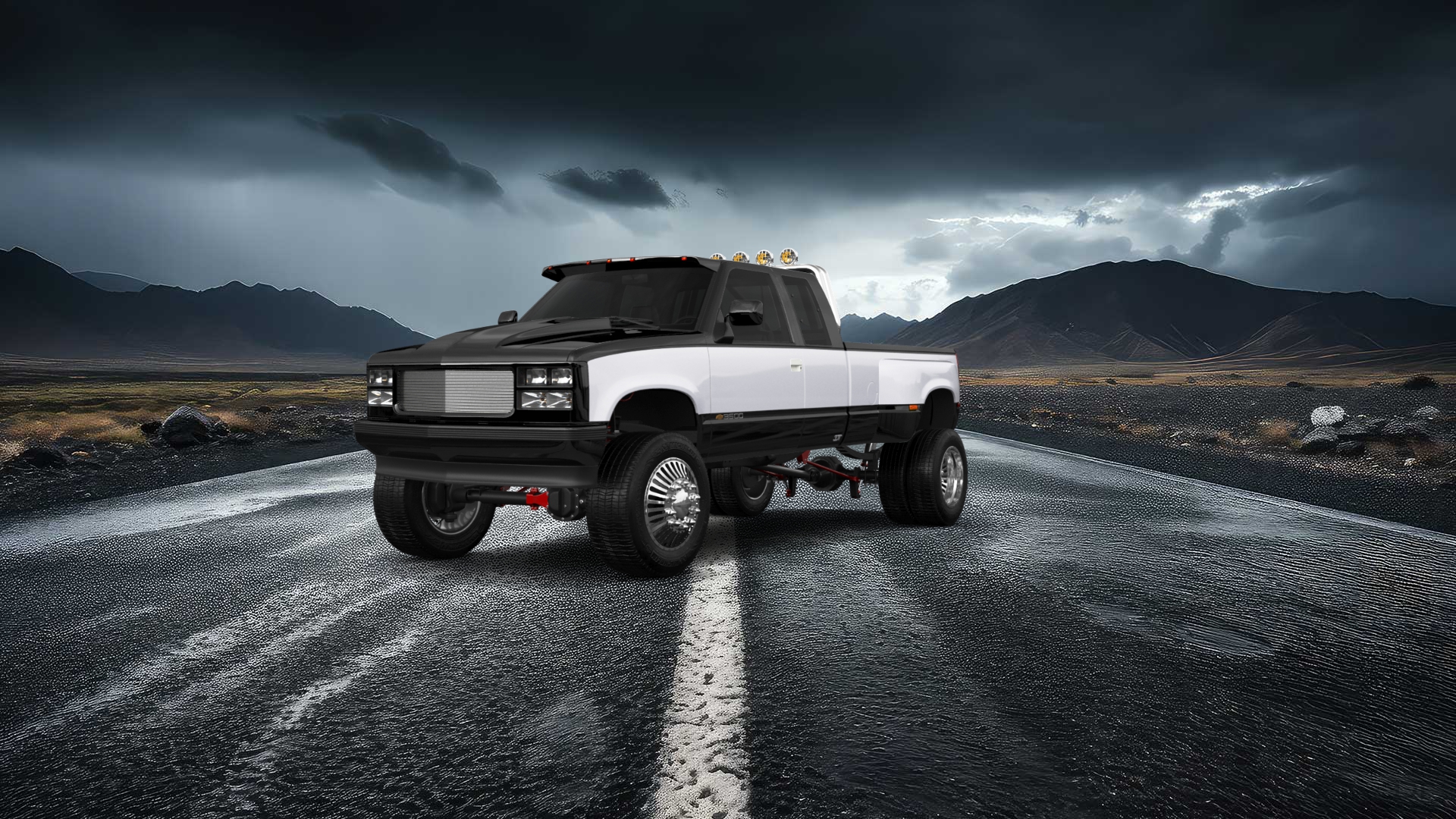 Chevrolet K3500 Extended Cab Pickup Truck 1988 tuning