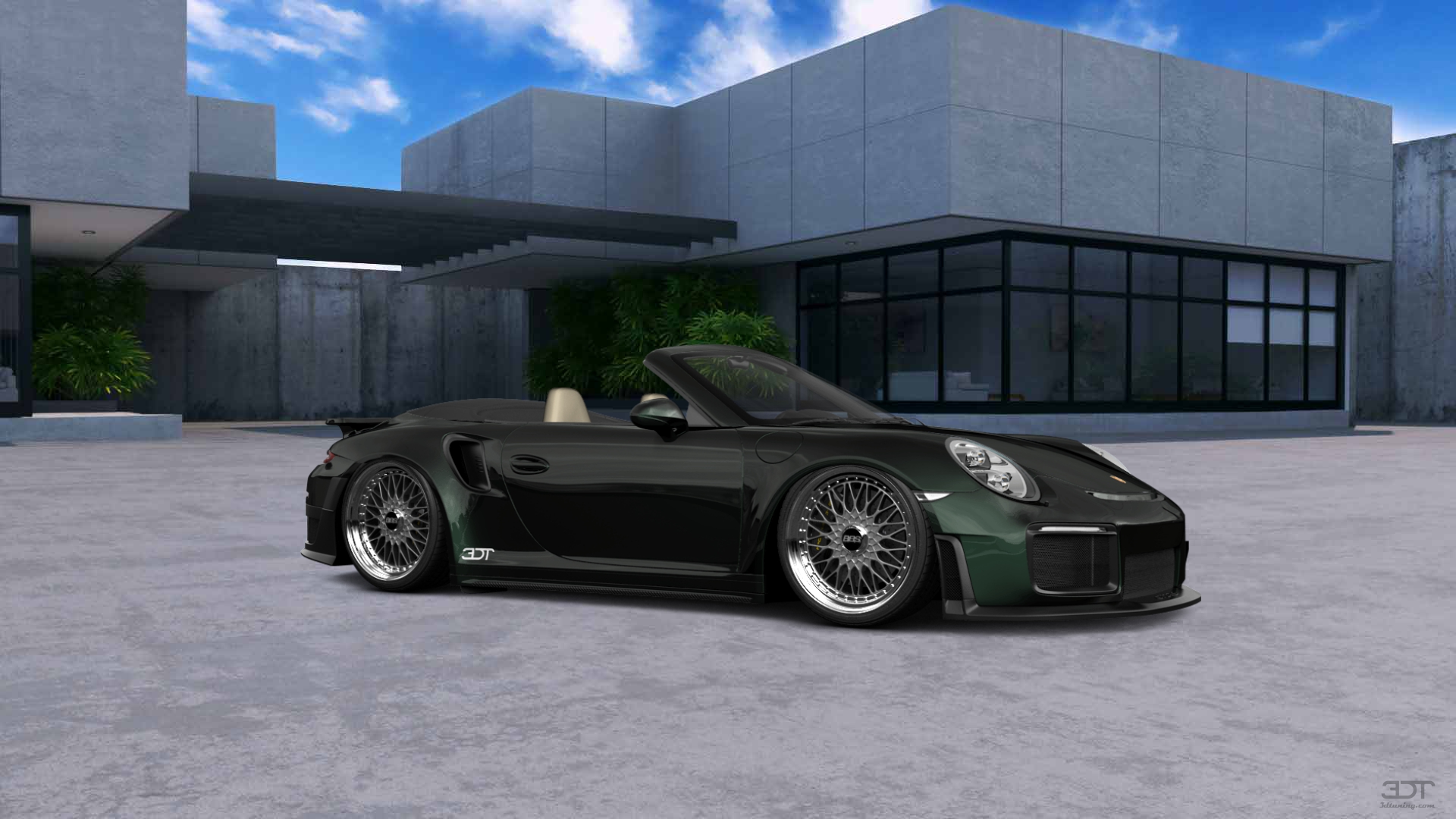 Porsche 911 Turbo S 2 Door Convertible 2014 tuning