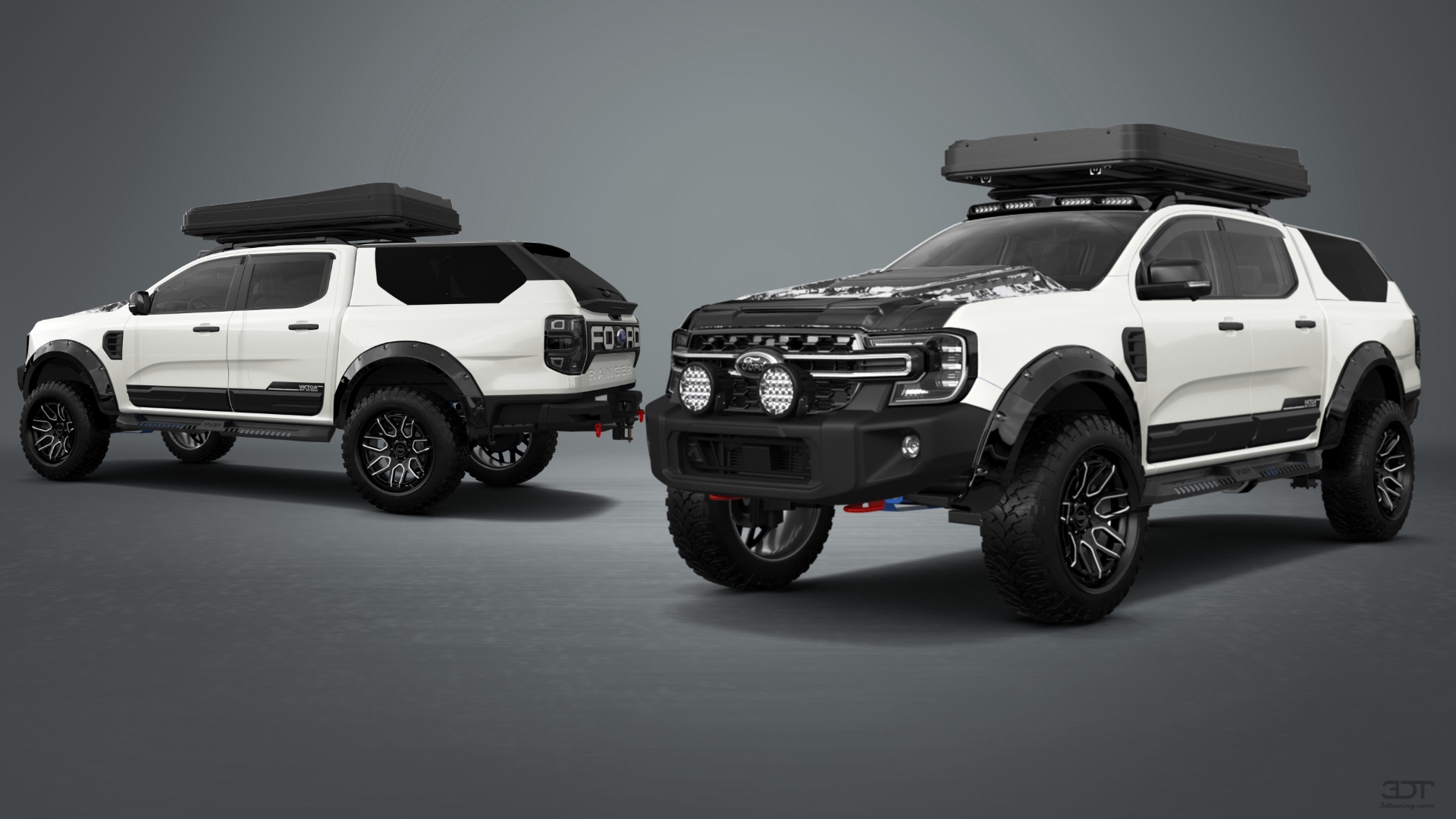 Ford Ranger 4 Door pickup truck 2022 tuning