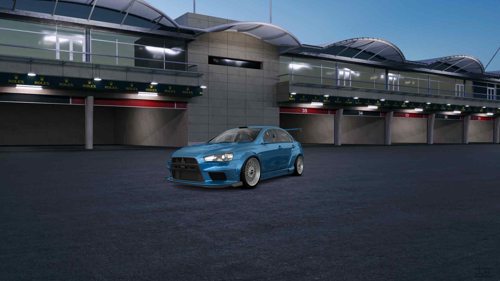 Mitsubishi Lancer Evolution X Sedan 2008