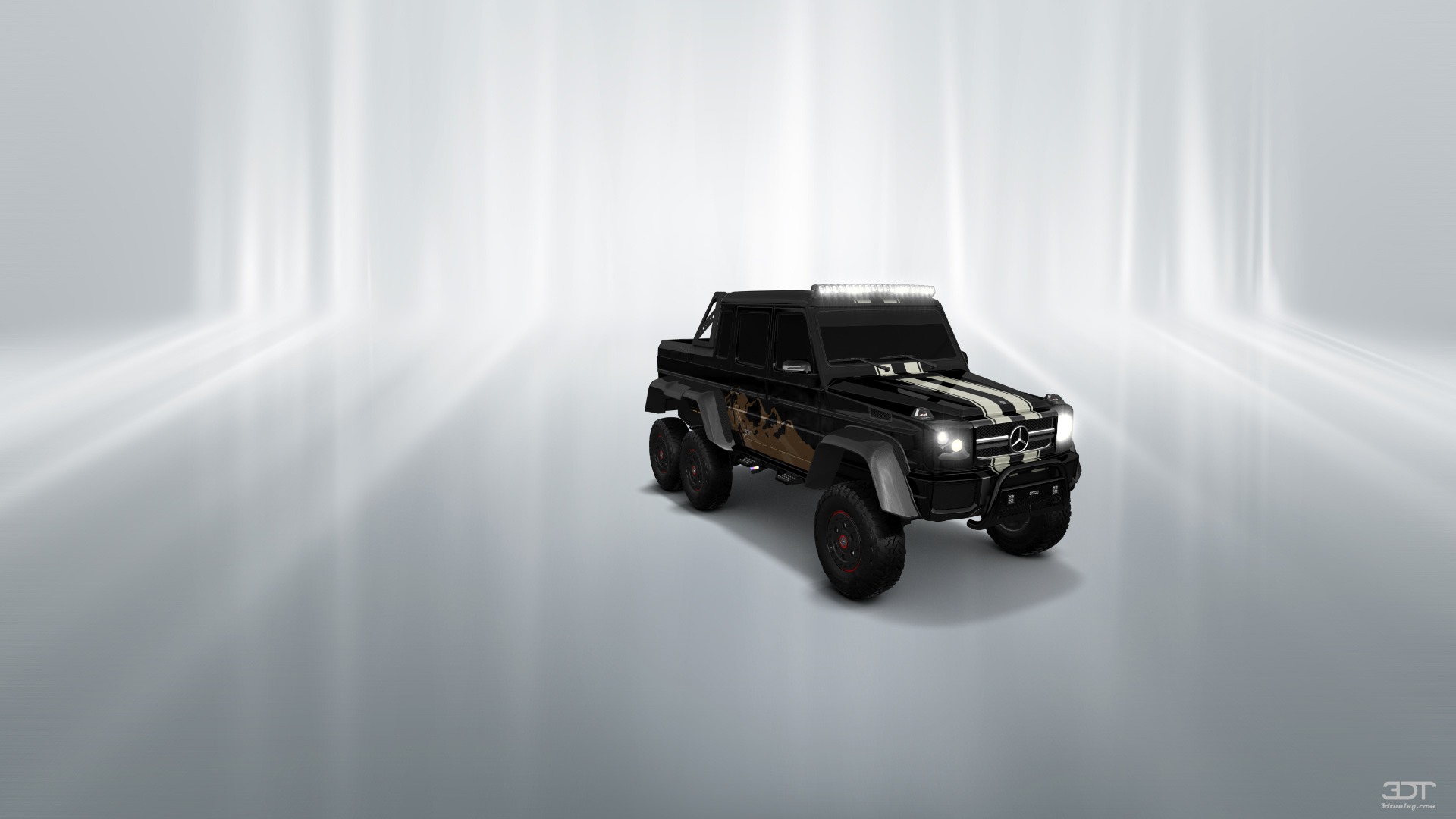 Mercedes G 63 AMG 6x6 4 Door pickup truck 2013 tuning