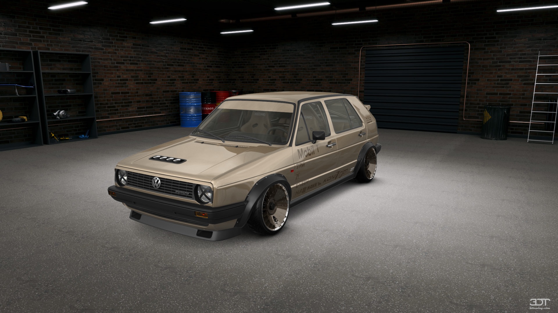 Volkswagen Golf Mk2 5 Door Hatchback 1983 tuning