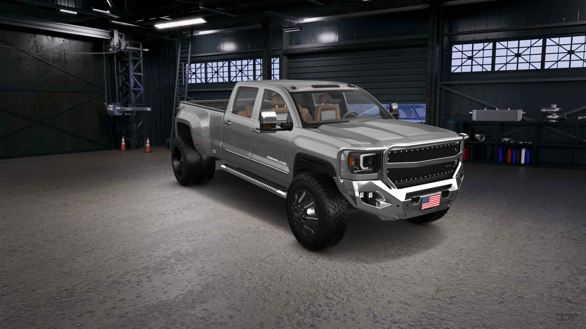 GMC Sierra 3500 HD Crew Cab 4 Door pickup truck 2015 tuning