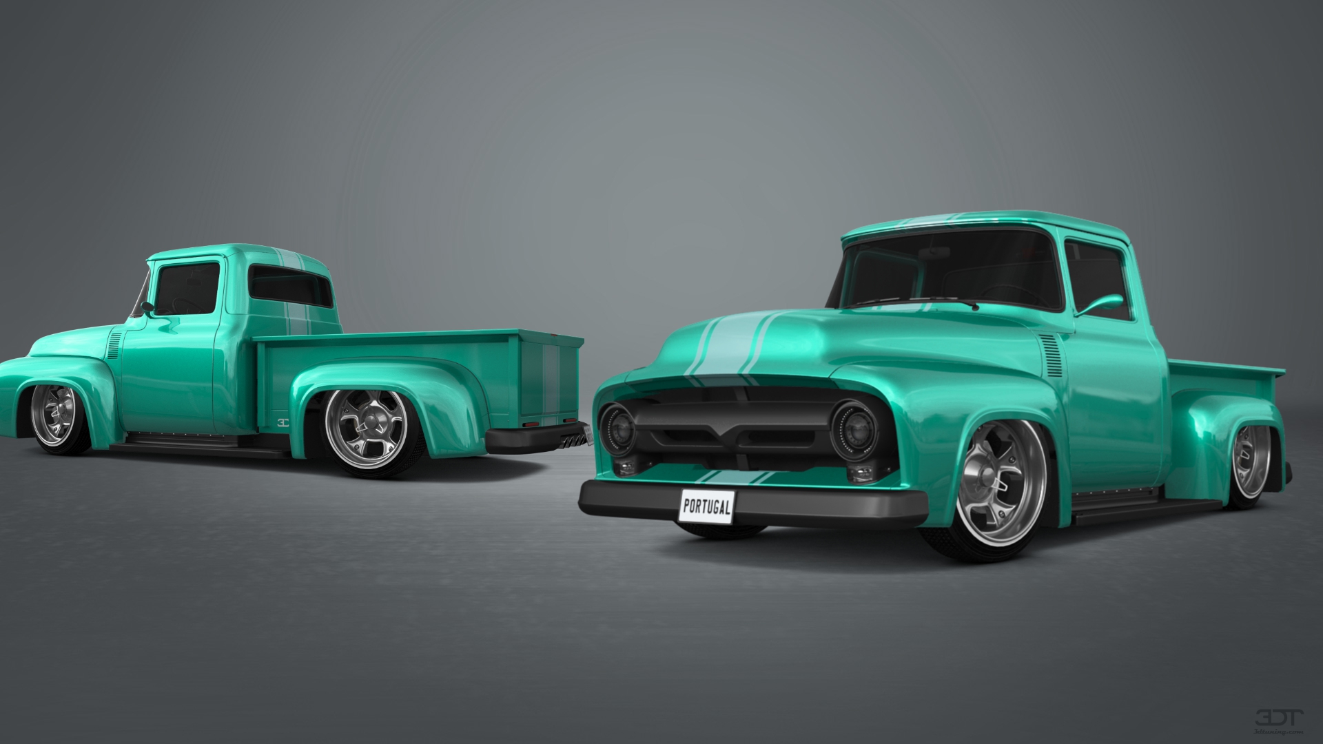 Ford F-100 2 Door truck 1956