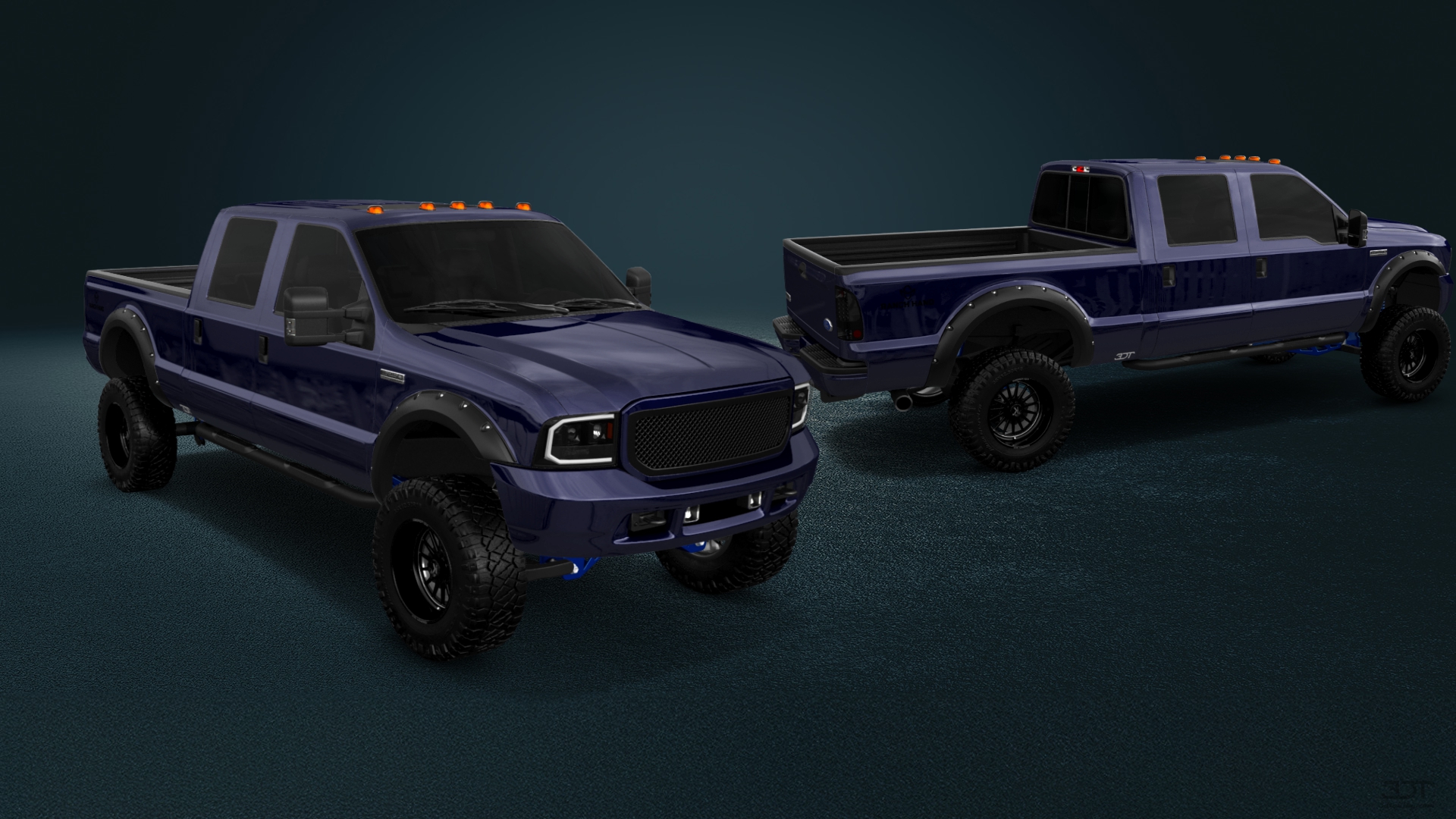 Ford F-250 Crew Cab 4 Door pickup truck 1999 tuning