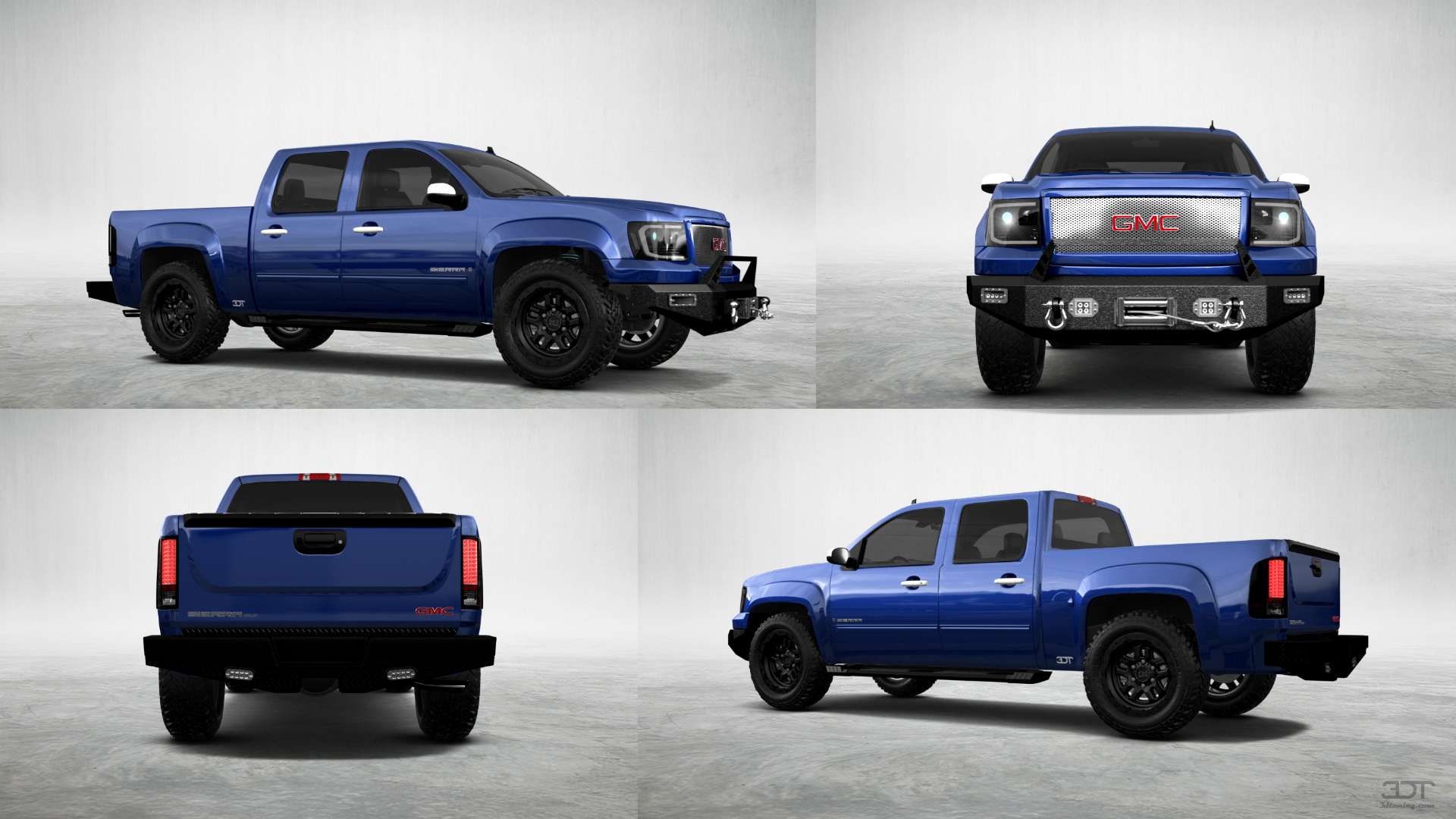 GMC Sierra 1500 Crew Cab 5.8 ft box 4 Door pickup truck 2007