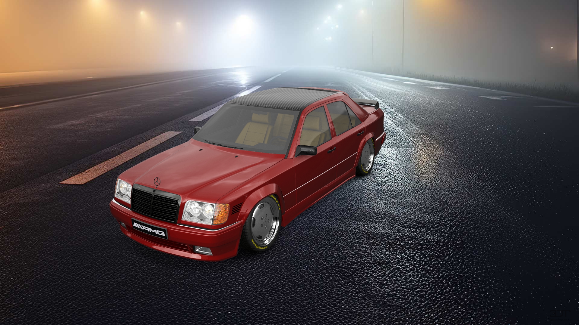 Mercedes E-Class Sedan 1984 tuning