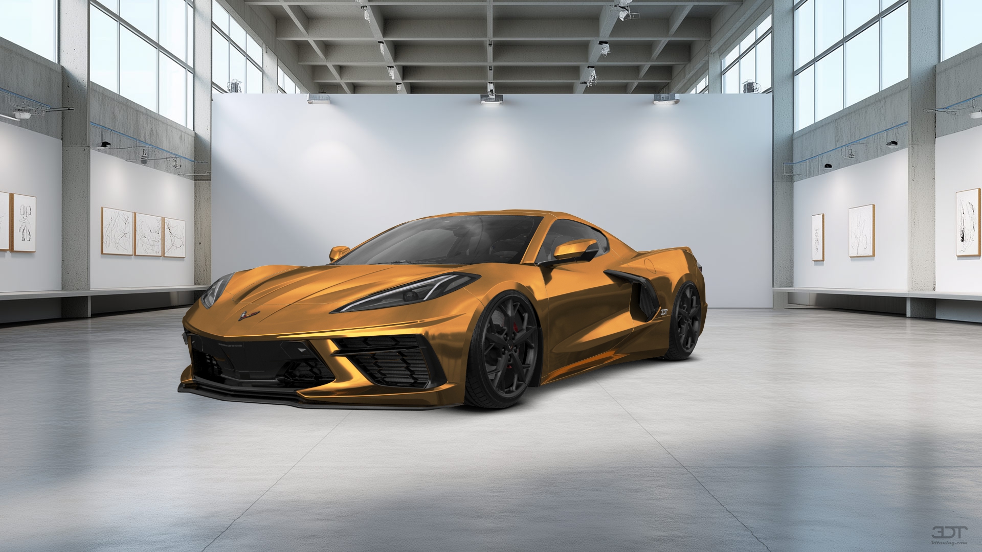 Chevrolet Corvette 2 door targa top 2020 tuning