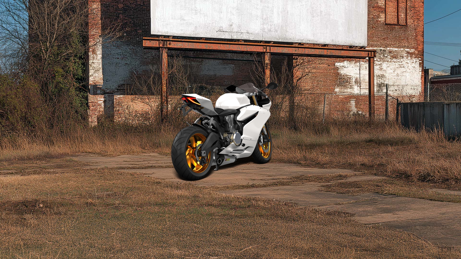 Ducati 899 Panigale Sport Bike 2015 tuning
