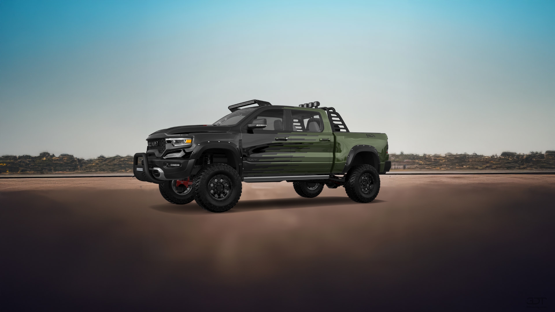 Dodge Ram 1500 TRX 4 Door pickup truck 2021 tuning