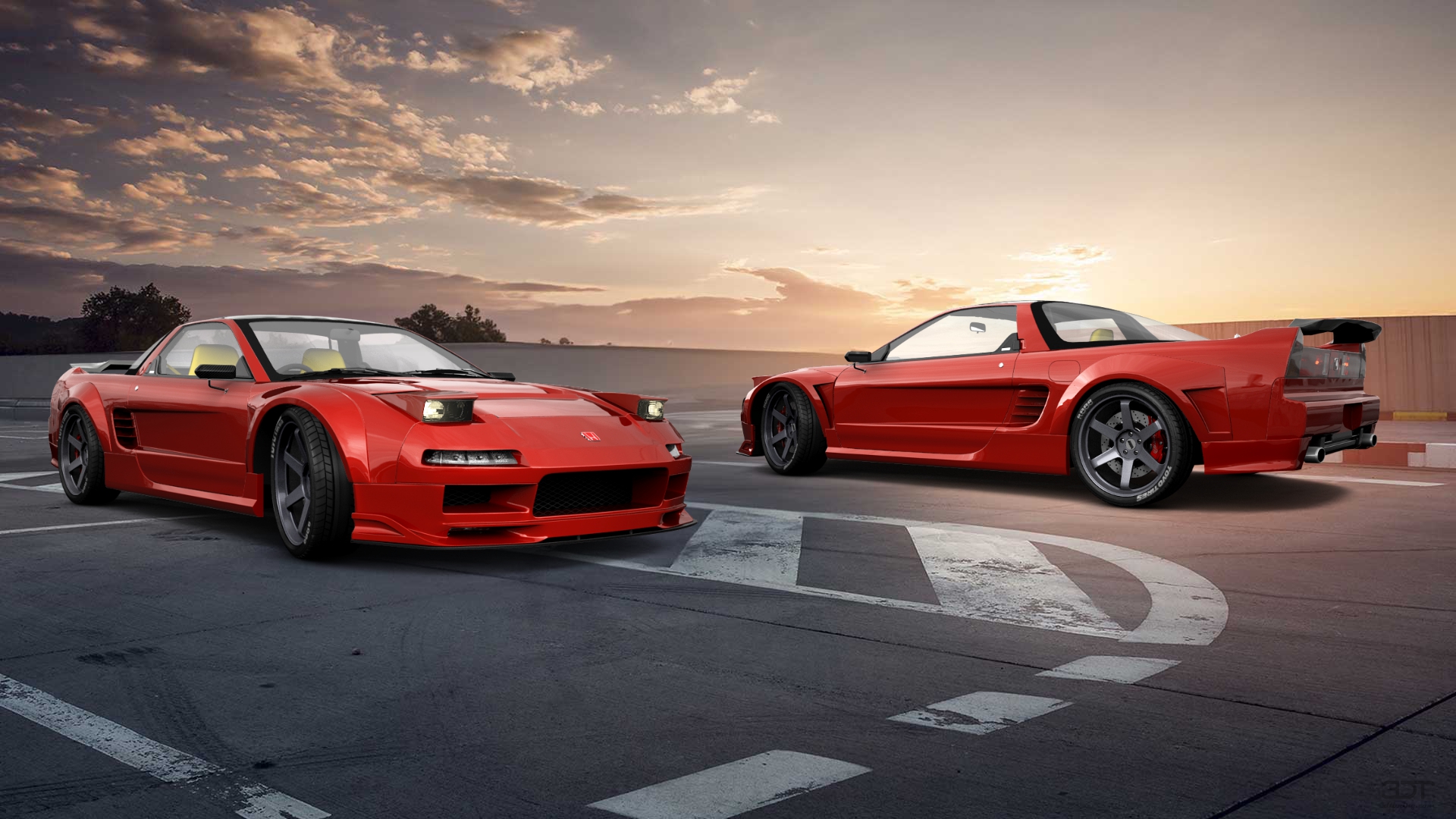 Honda NSX 2 Door Coupe 1990 tuning