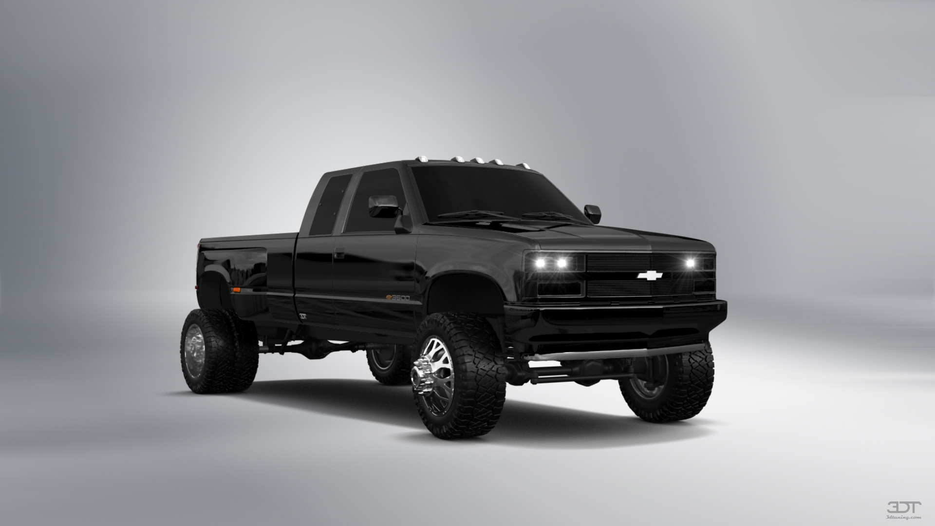 Chevrolet K3500 Extended Cab Pickup Truck 1988