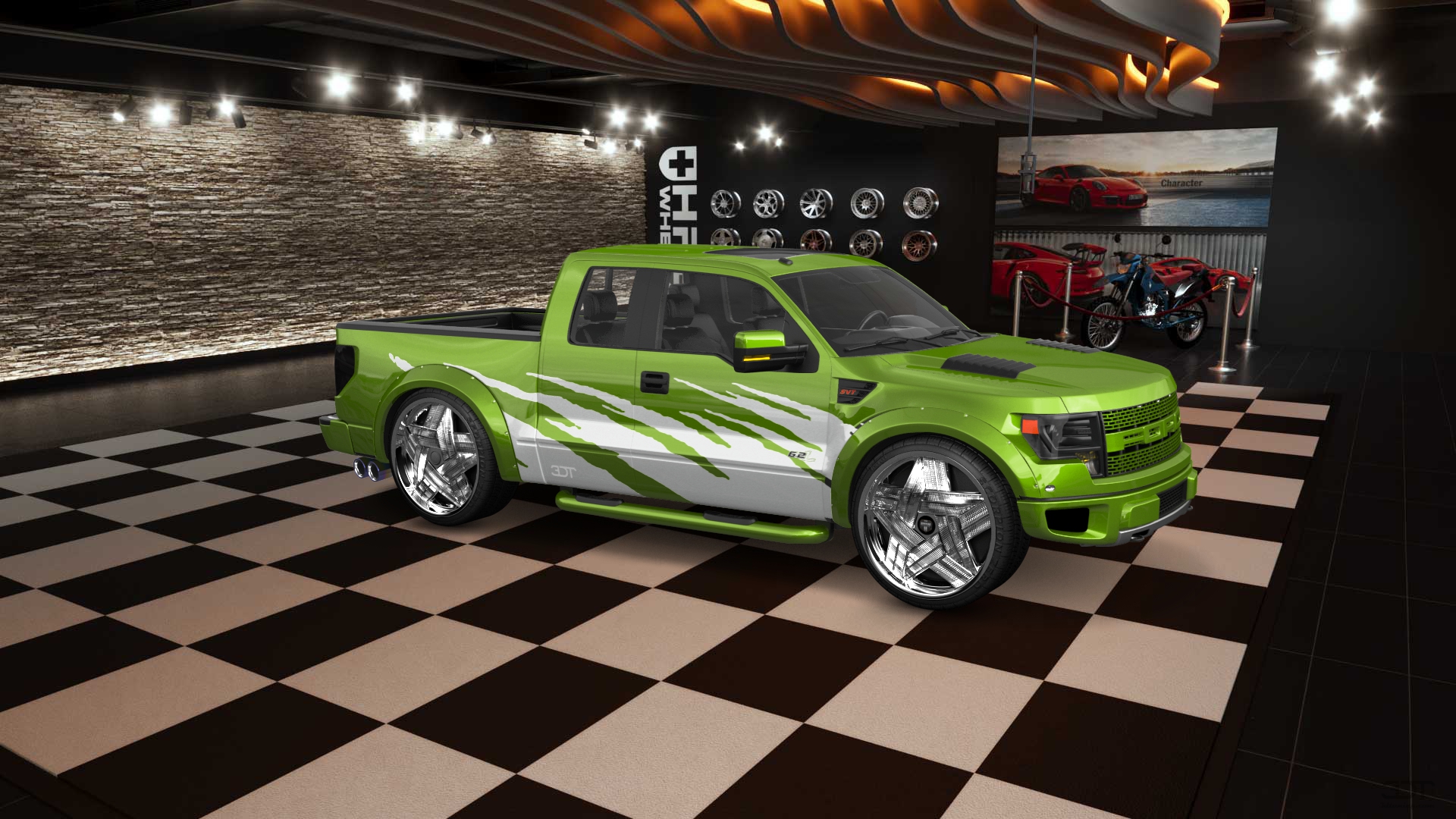 Ford F-150 SVT Raptor 2 Door pickup truck 2010