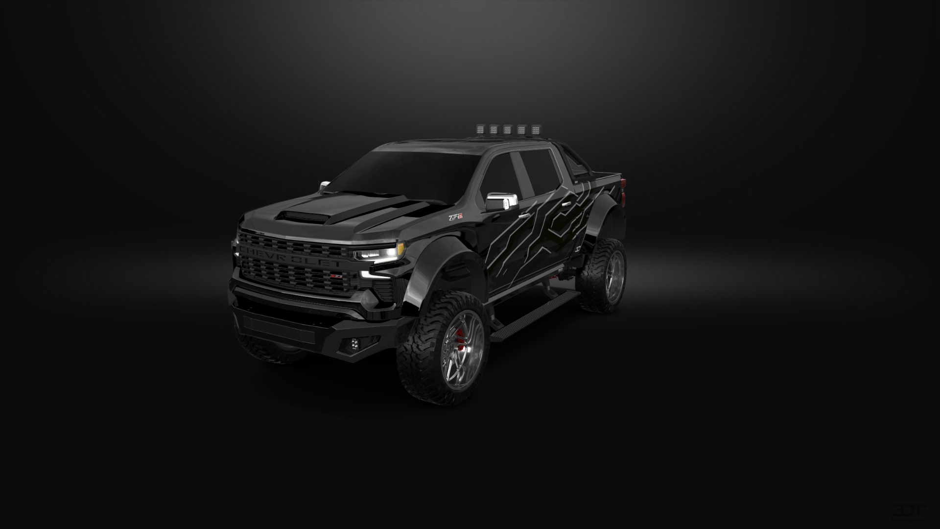 Chevrolet Silverado 1500 Crew Cab 5.8 ft box 4 Door pickup truck 2023