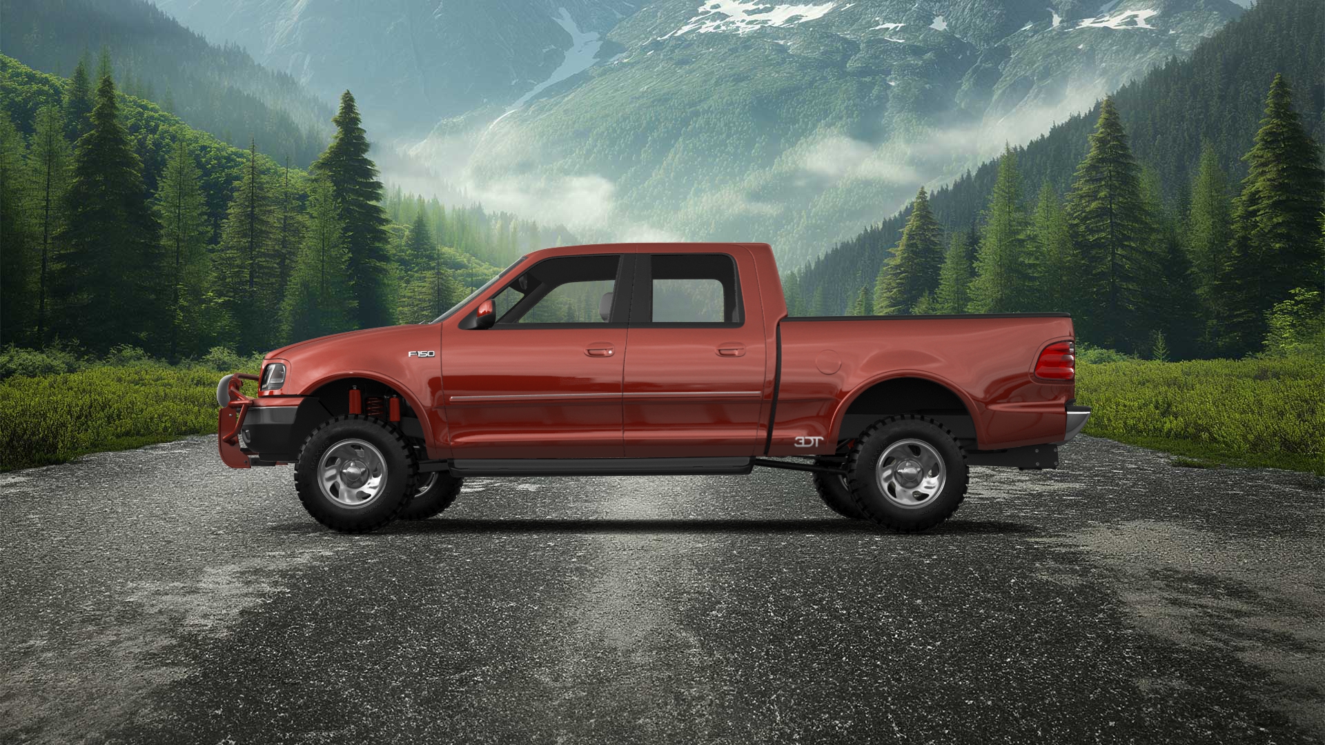 Ford F-150 SuperCrew 4 Door pickup truck 1997