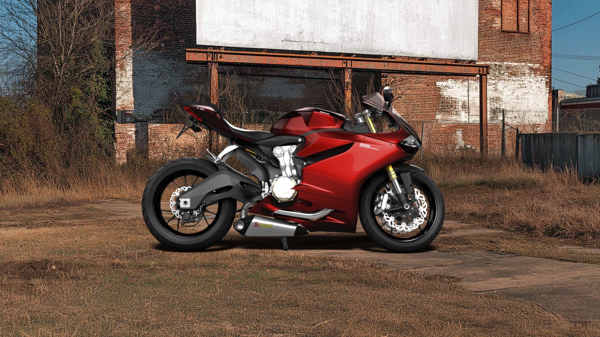 Ducati 899 Panigale Sport Bike 2015 tuning