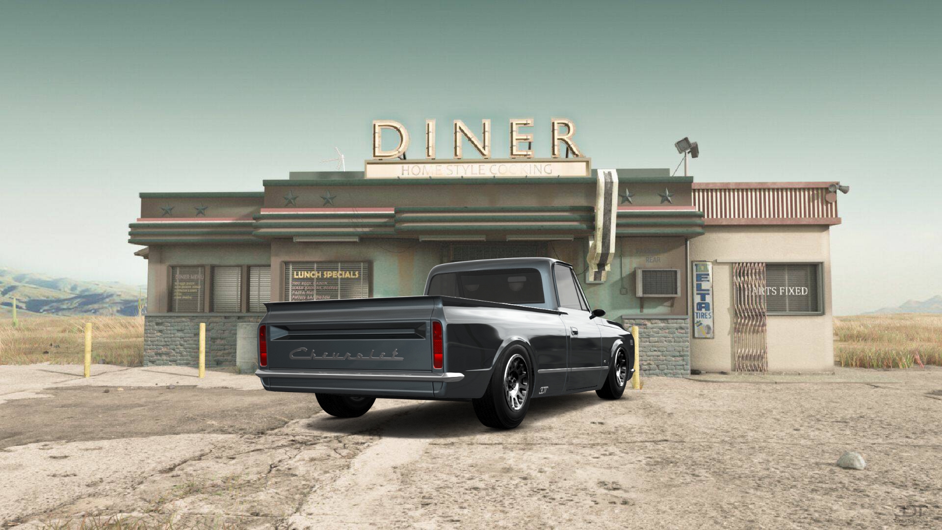 Chevrolet C-10 Cheyenne 2 Door pickup truck 1967