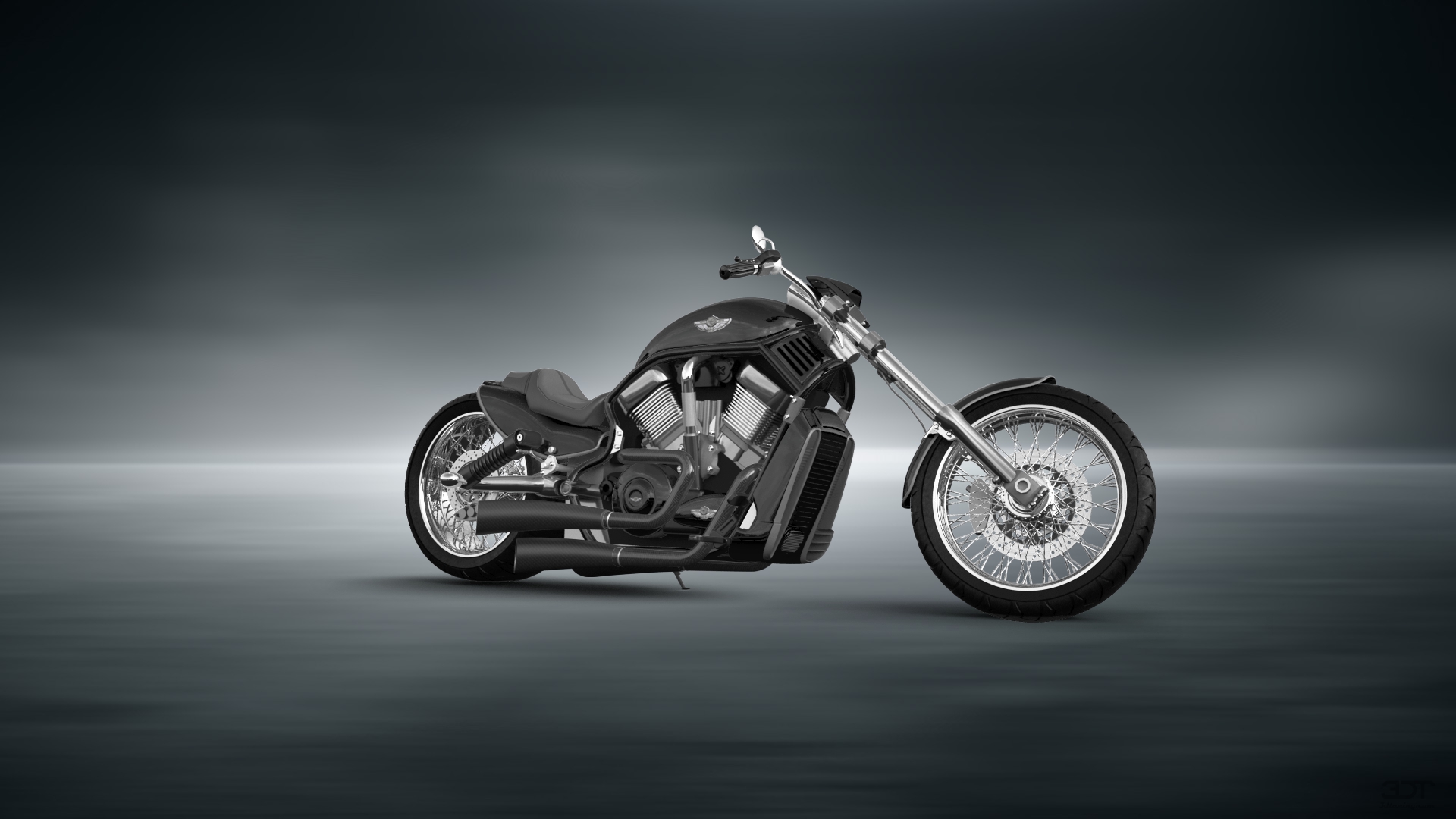 Harley-Davidson Custom Chopper Cruiser 2011