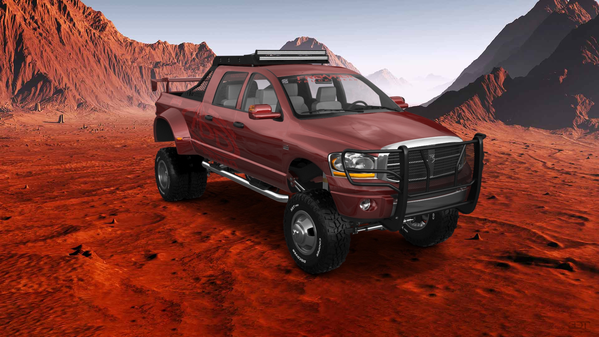Dodge Ram 3500 Dually 4 Door pickup truck 2007