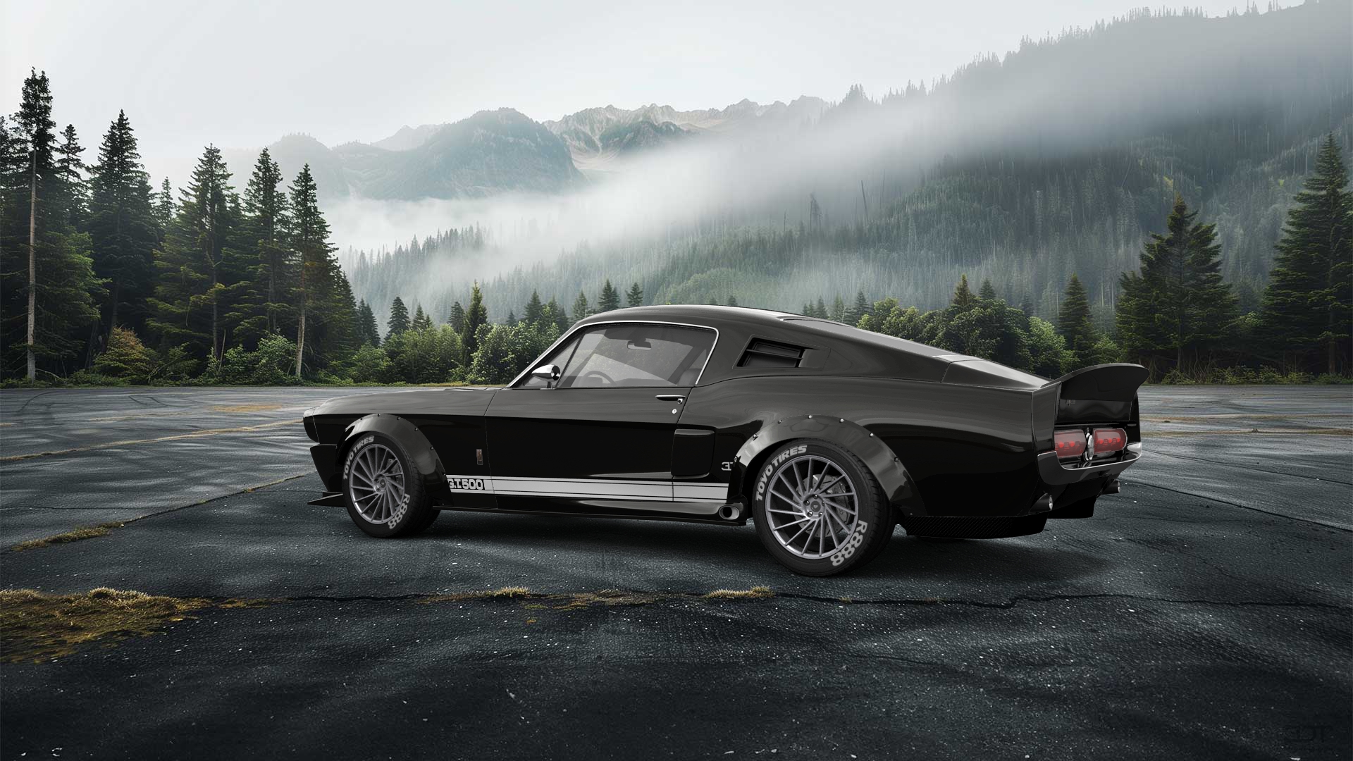Mustang GT500 2 Door Coupe 1968