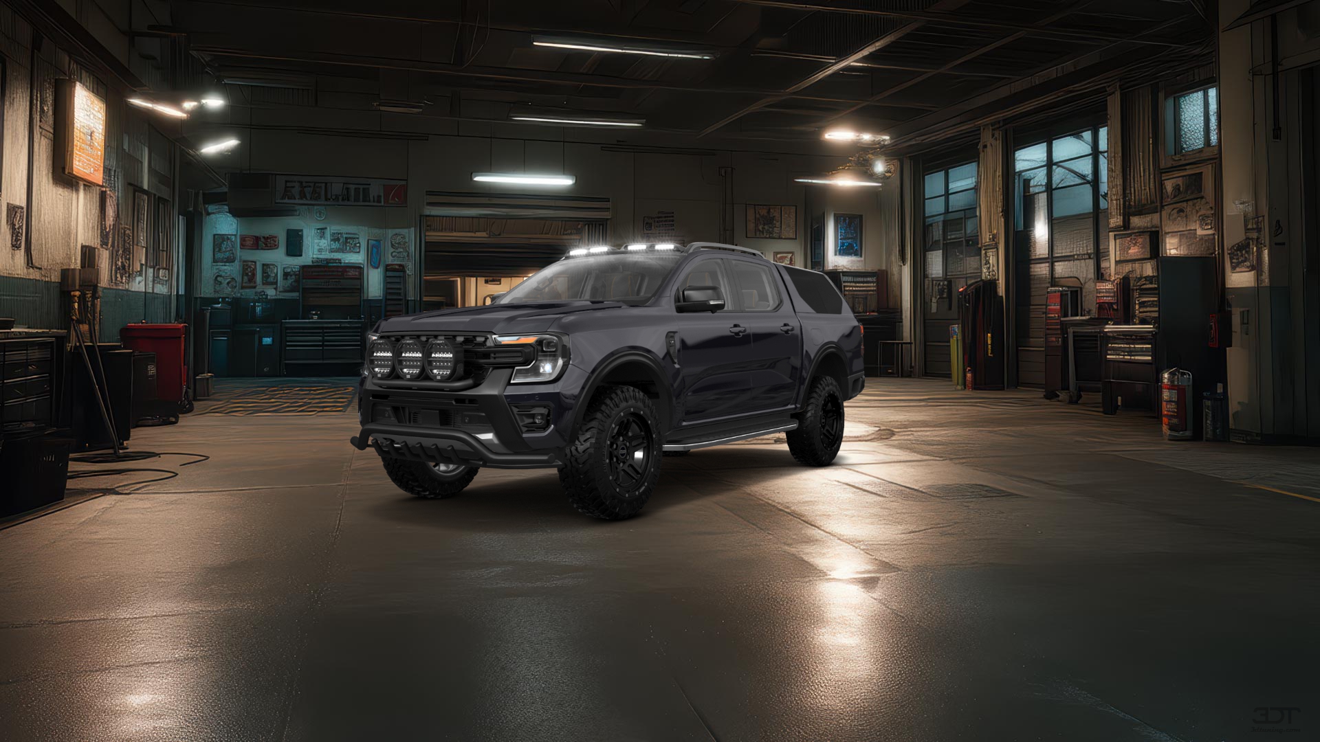 Ford Ranger 4 Door pickup truck 2022 tuning