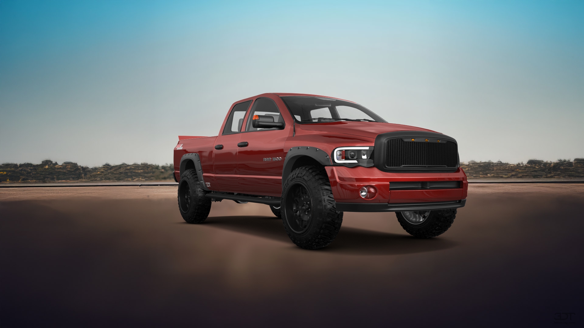 Dodge Ram 1500 6.4 ft box 4 Door pickup truck 2002 tuning