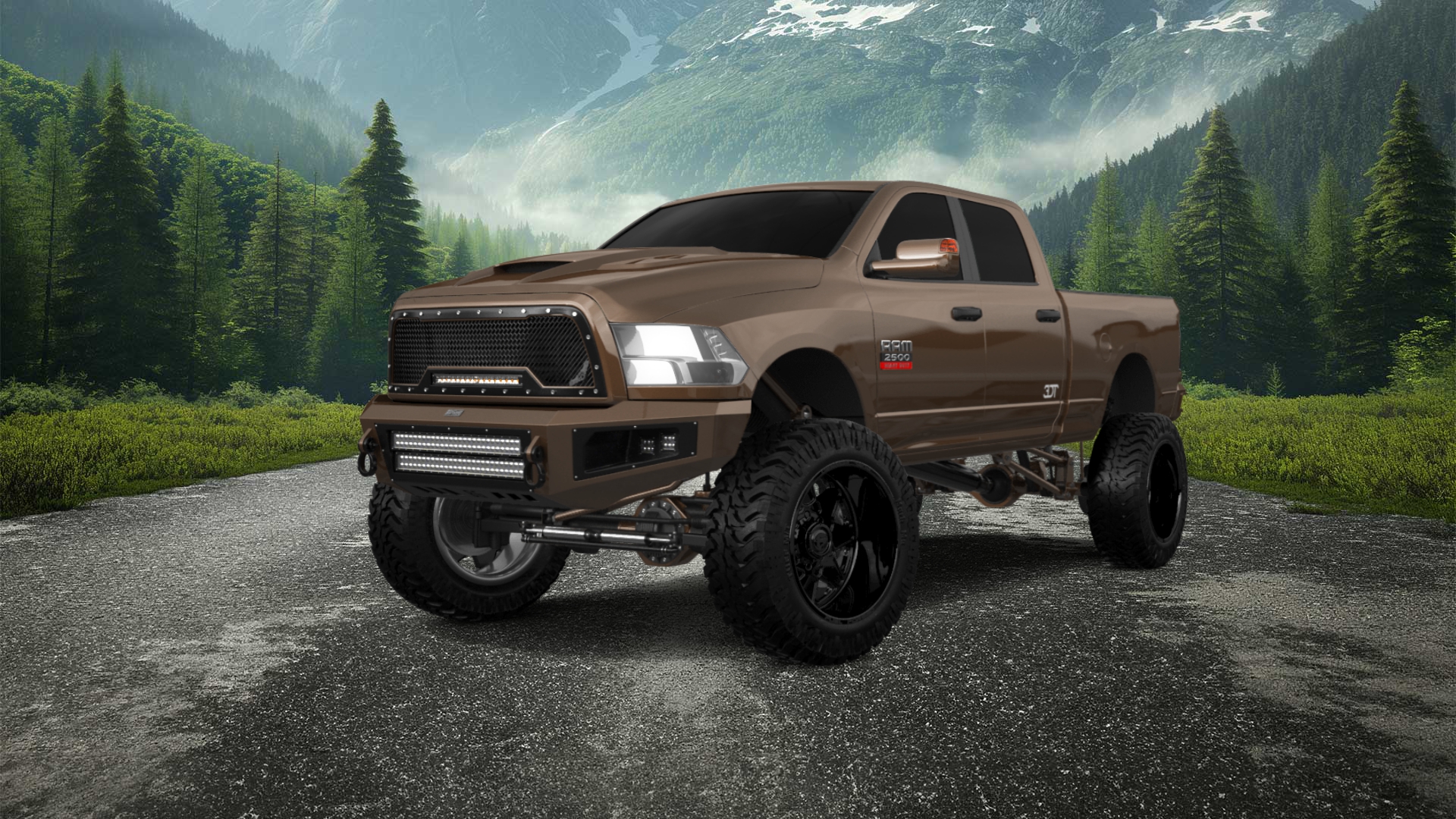 Dodge Ram 2500 4 Door Truck 2014