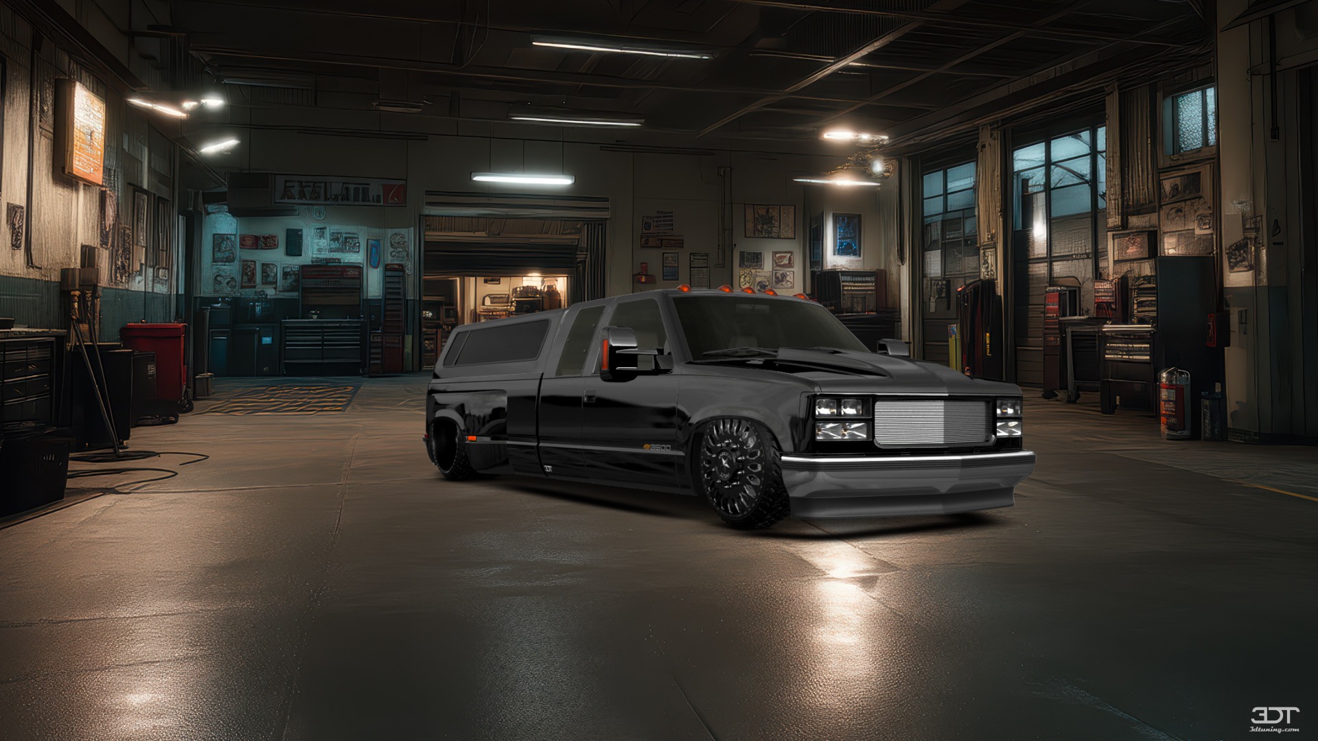 Chevrolet K3500 Extended Cab Pickup Truck 1988 tuning