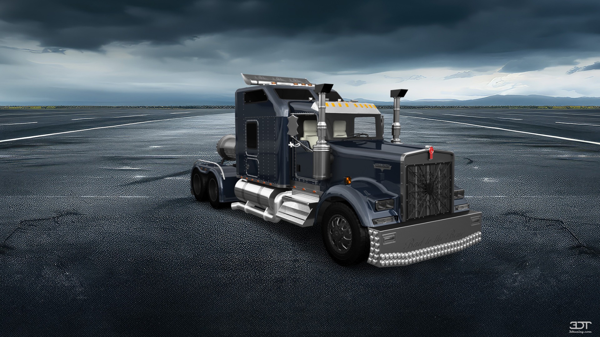 Kenworth W900 Sleeper Cab Truck 2015 tuning