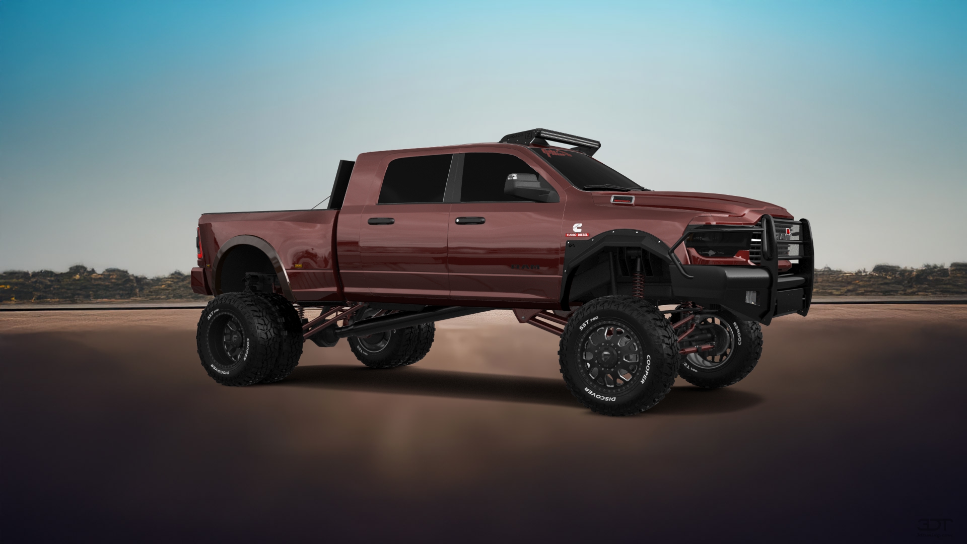 Dodge Ram 3500 4 Door pickup truck 2020 tuning