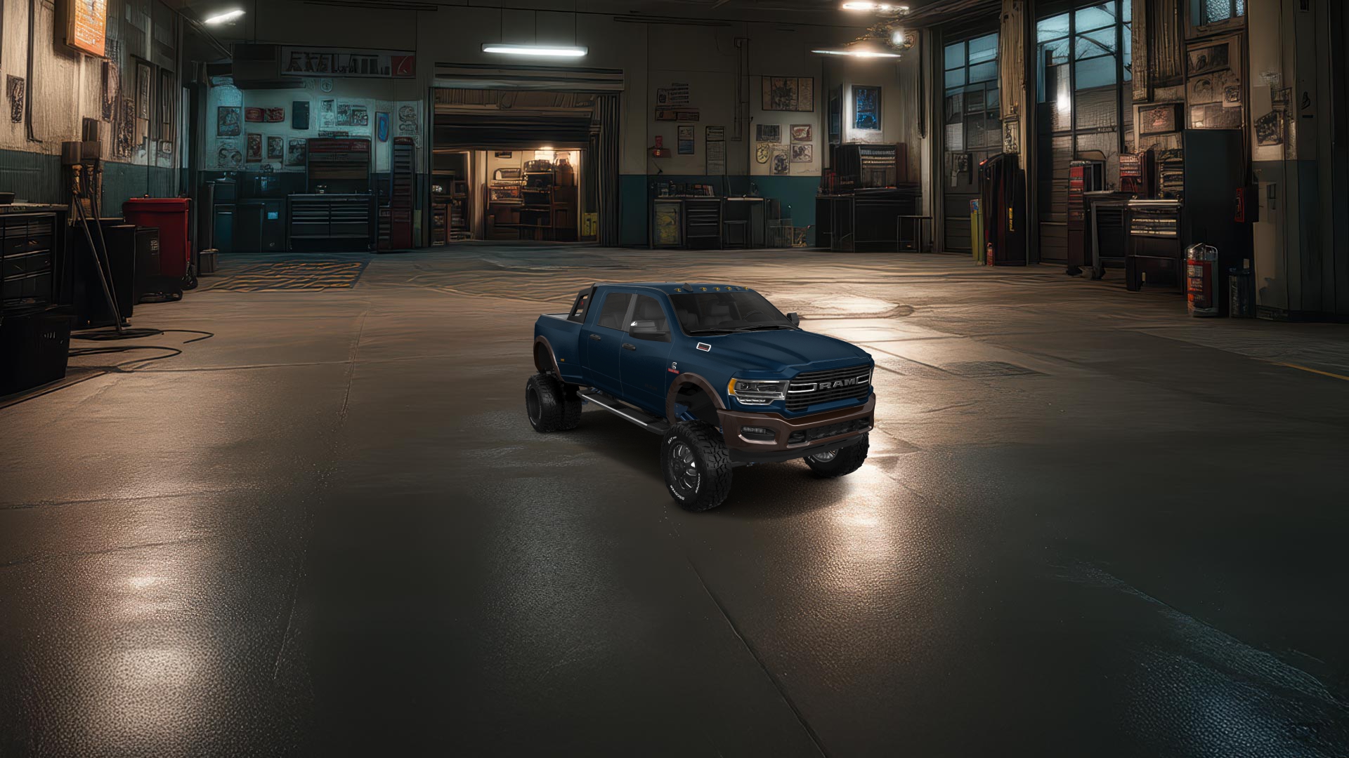 Dodge Ram 3500 4 Door pickup truck 2020 tuning