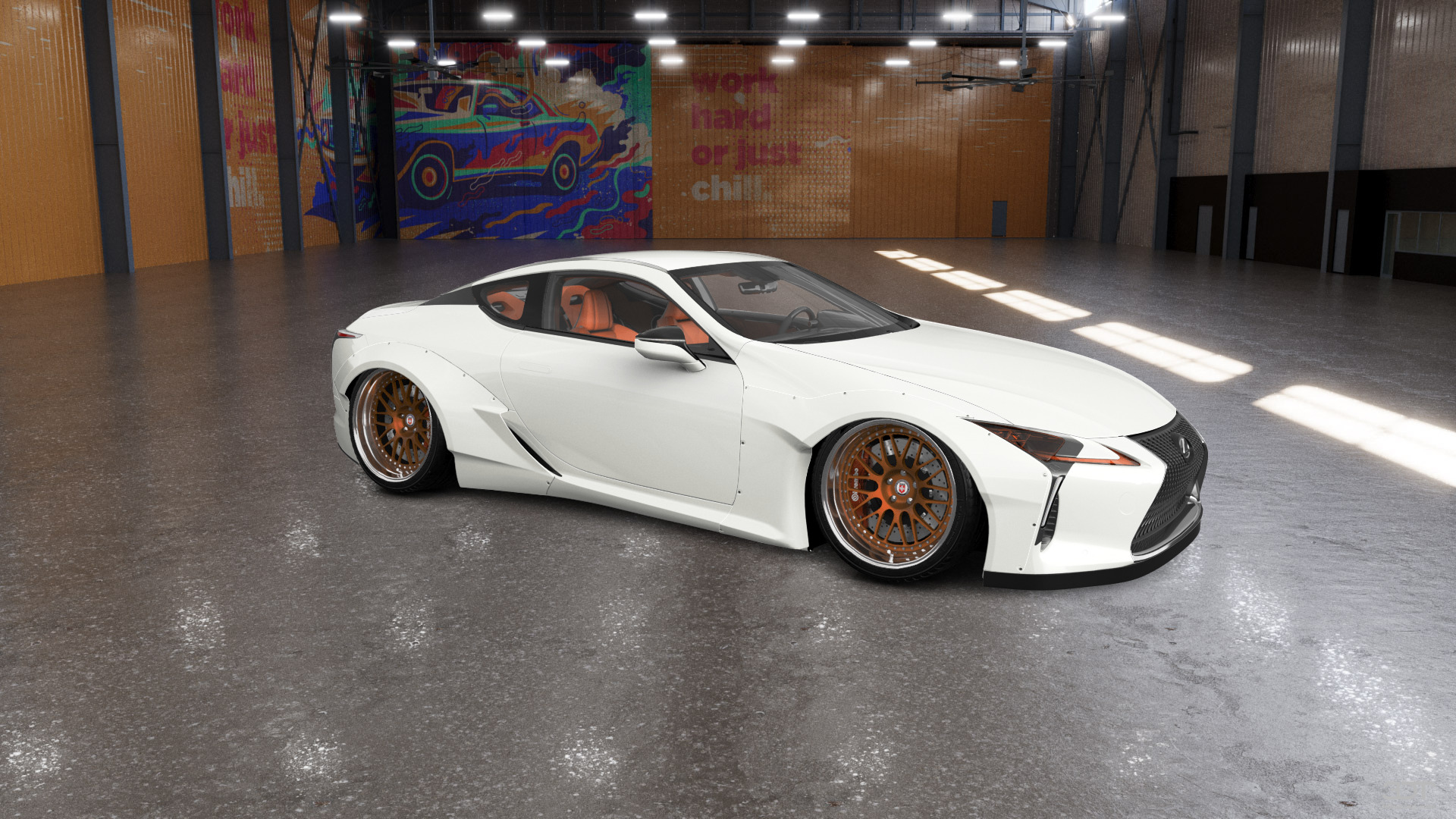 Lexus LC500 2 door fastback coupe 2017