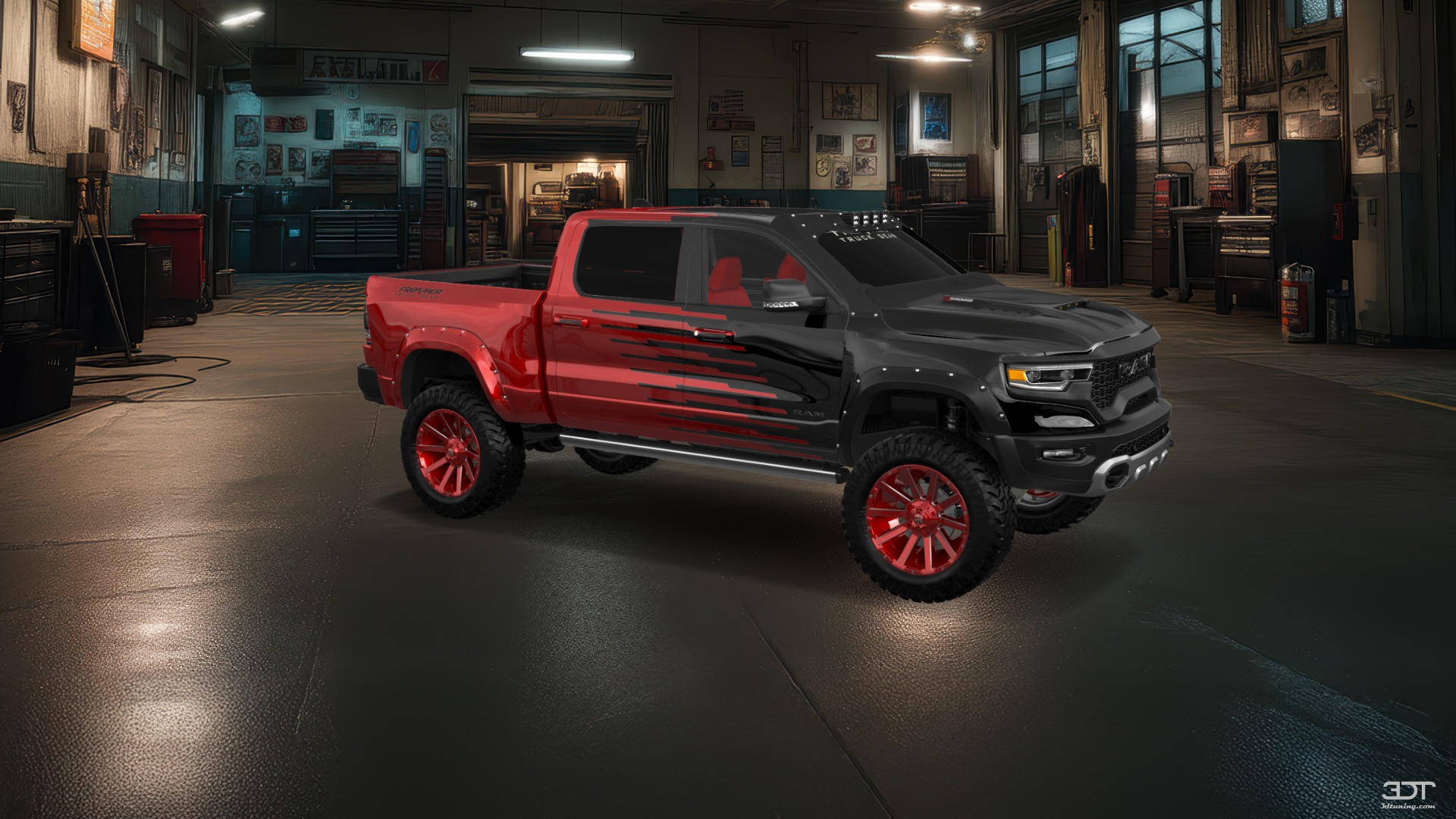 Dodge Ram 1500 TRX 4 Door pickup truck 2021 tuning