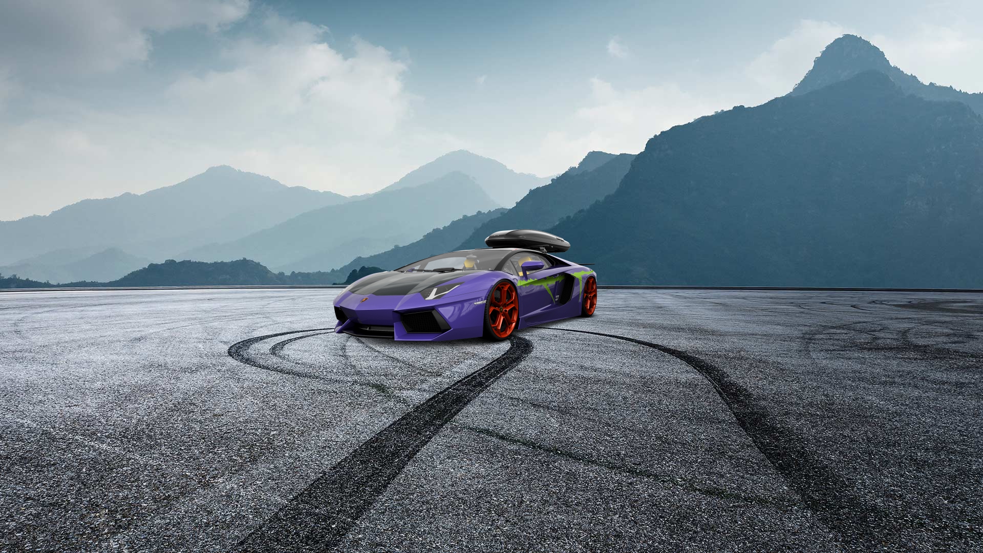 Lamborghini Aventador 2 Door Coupe 2012 tuning