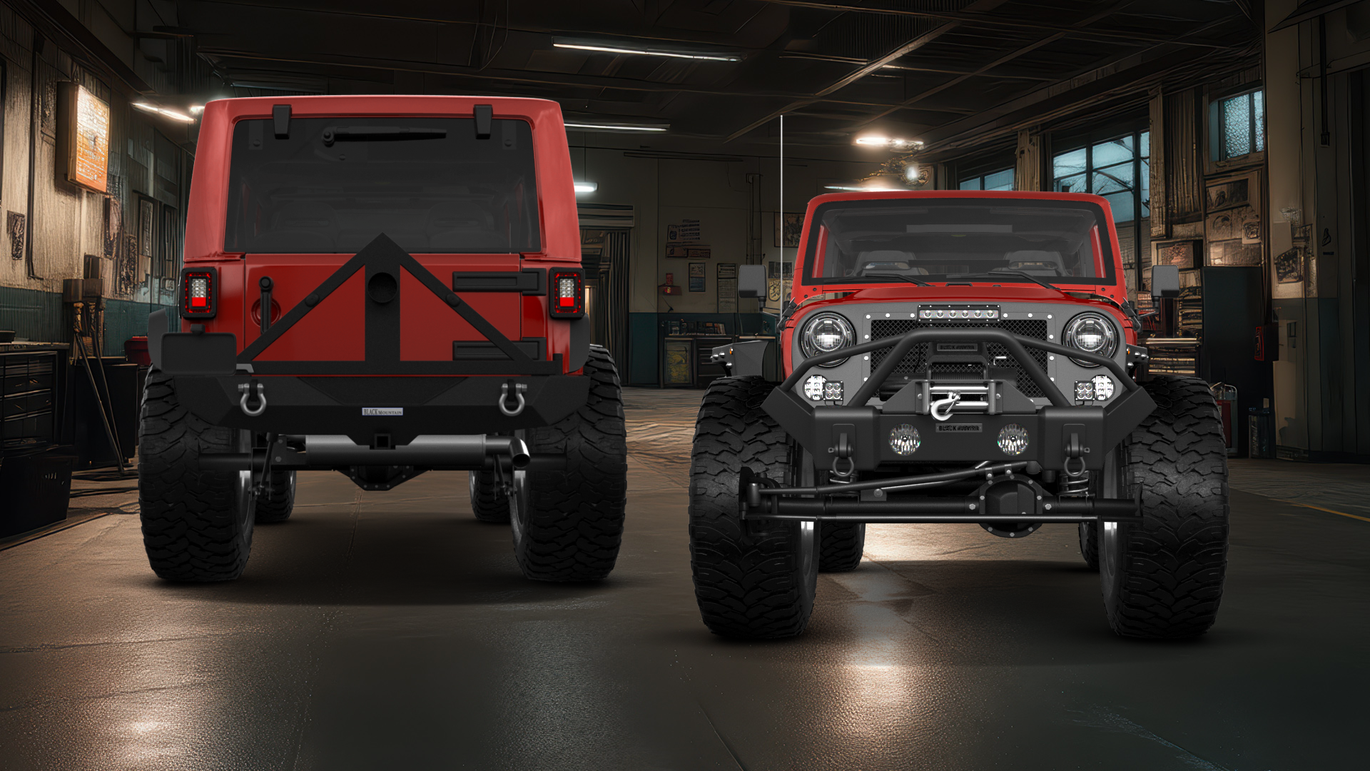 Jeep Wrangler Unlimited JK Rubicon Recon 4 Door SUV 2017 tuning