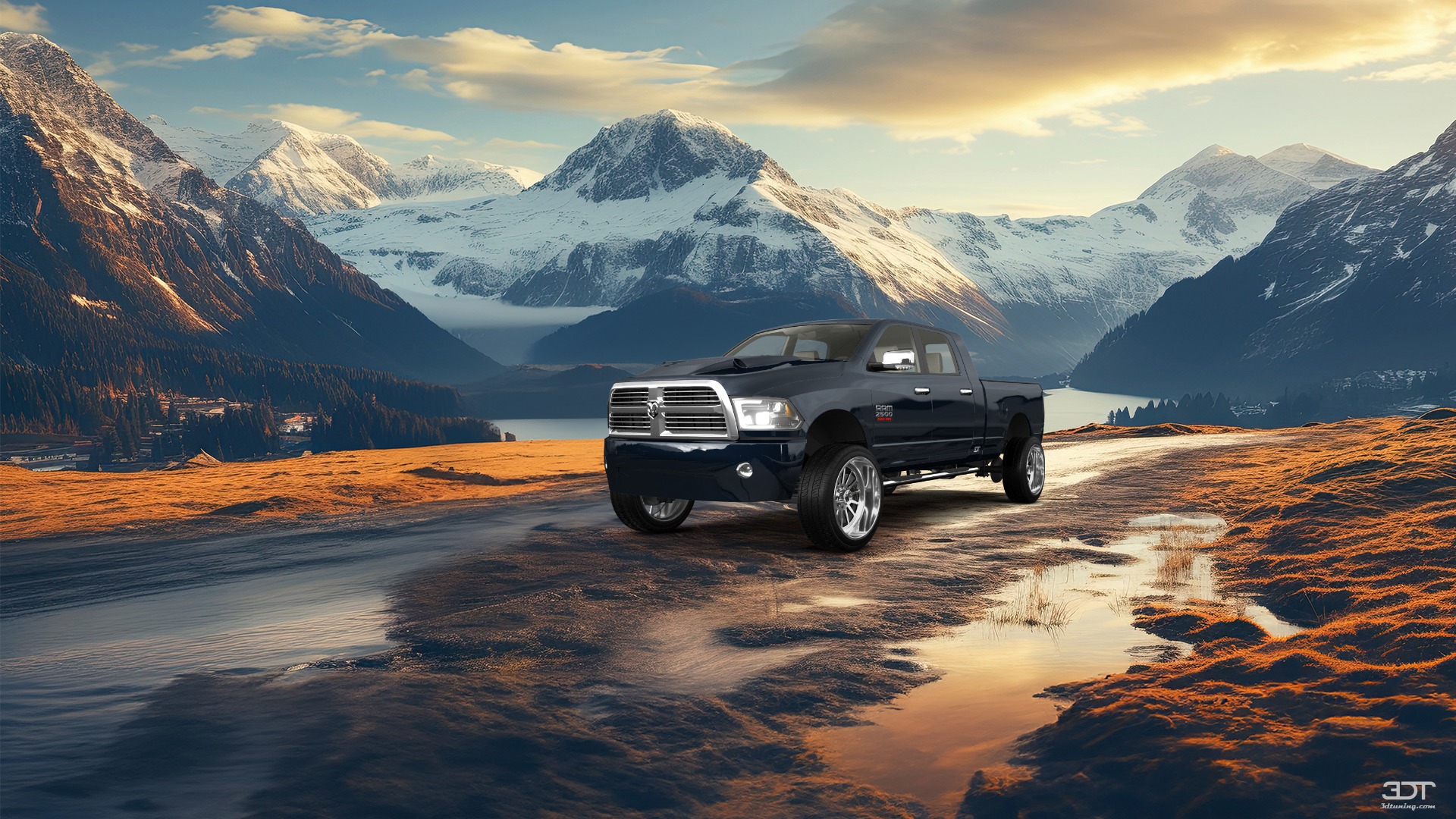 Dodge Ram 2500 Mega Cab 6.4 ft box 4 Door pickup truck 2010