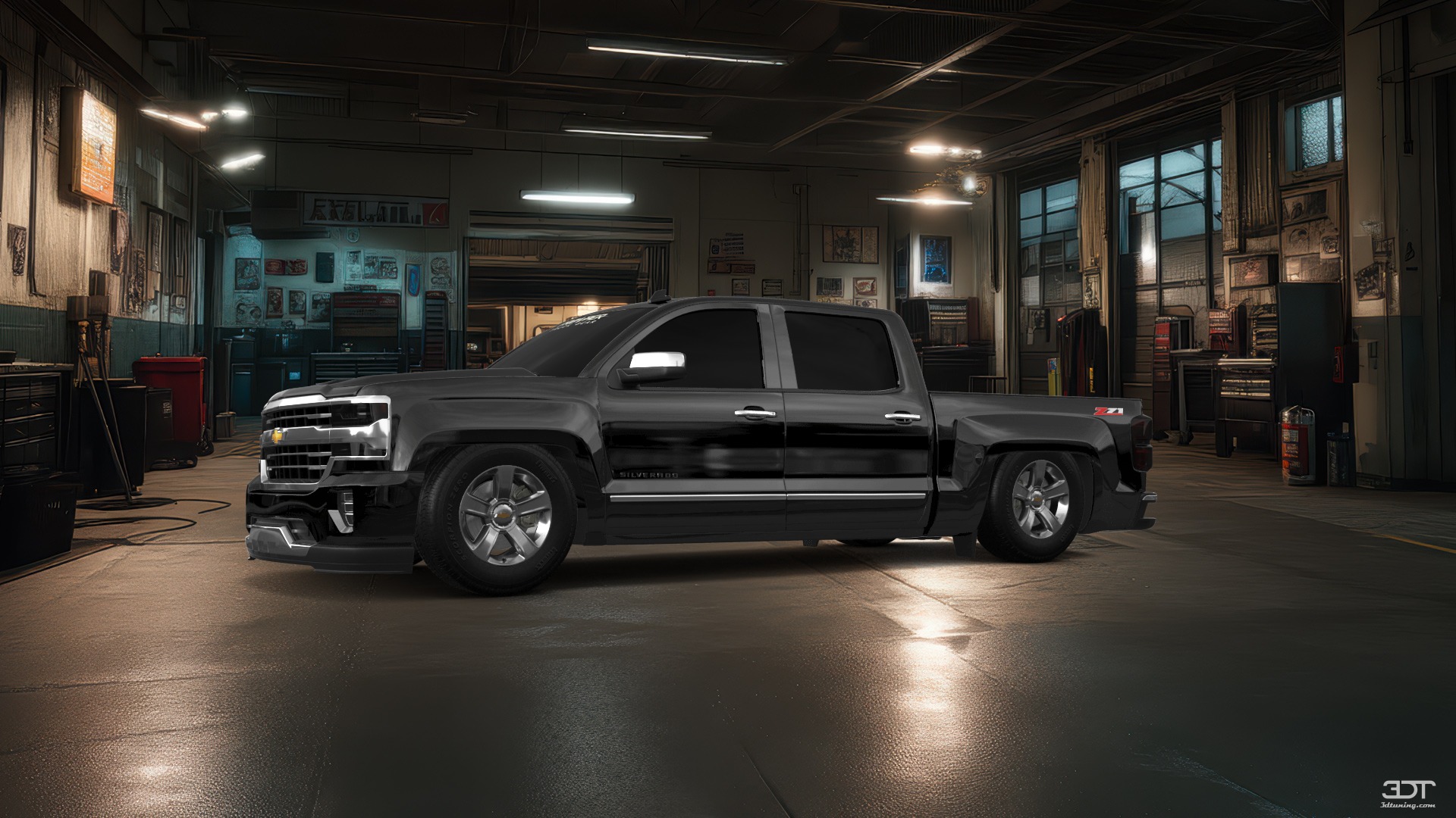Chevrolet Silverado 1500 4 Door pickup truck 2016 tuning