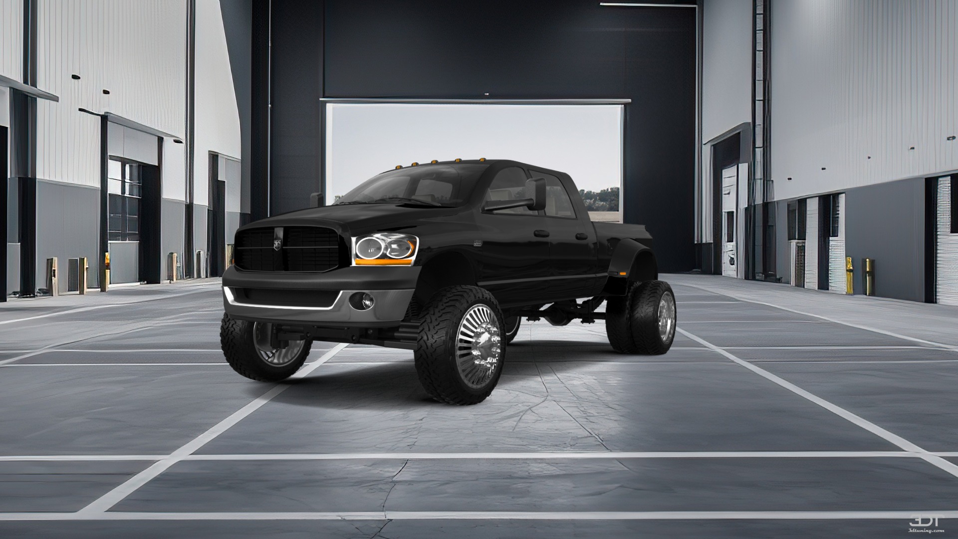 Dodge Ram 3500 Dually 4 Door pickup truck 2007