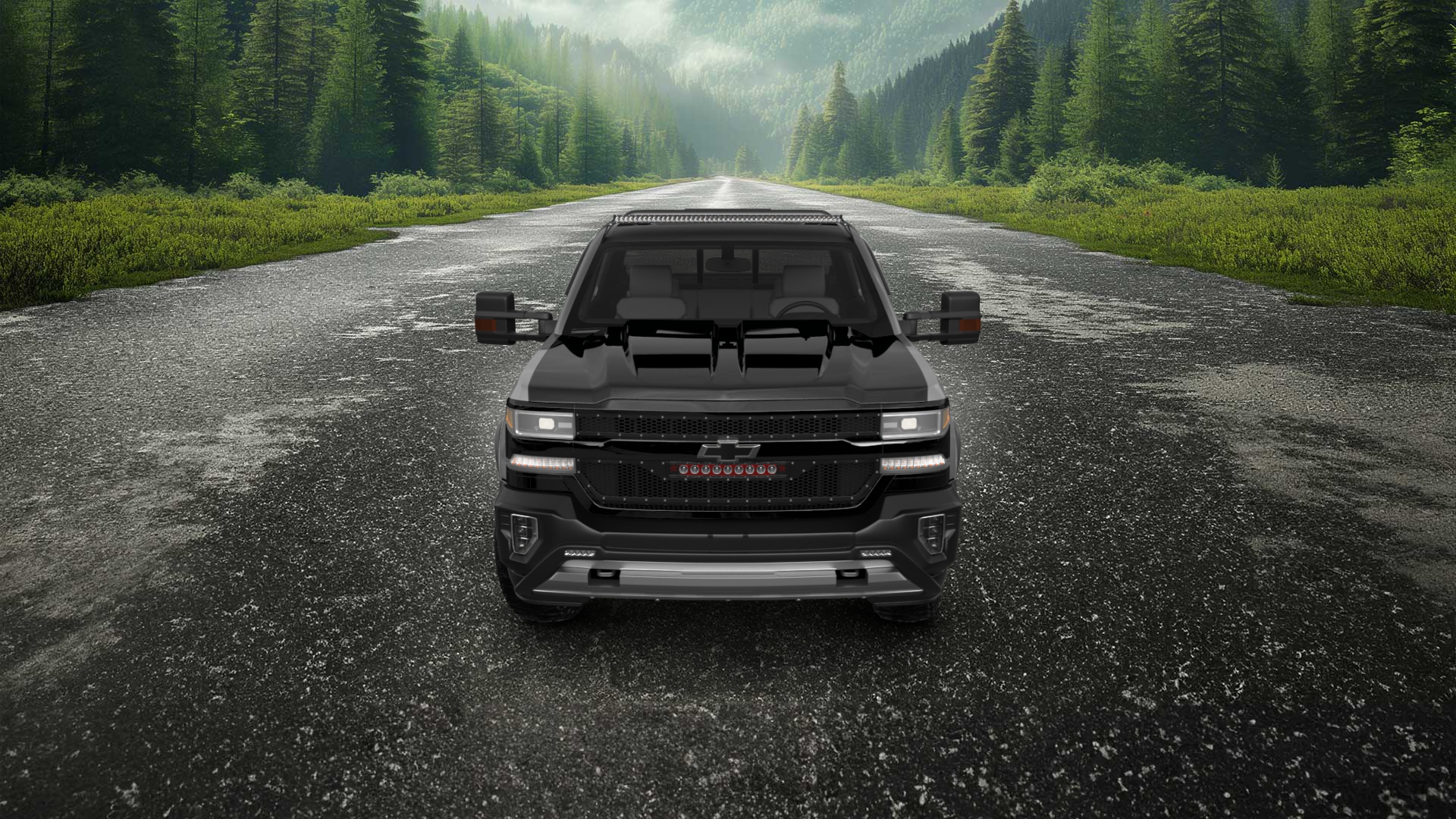 Chevrolet Silverado 1500 6.5 ft box 4 Door pickup truck 2016 tuning