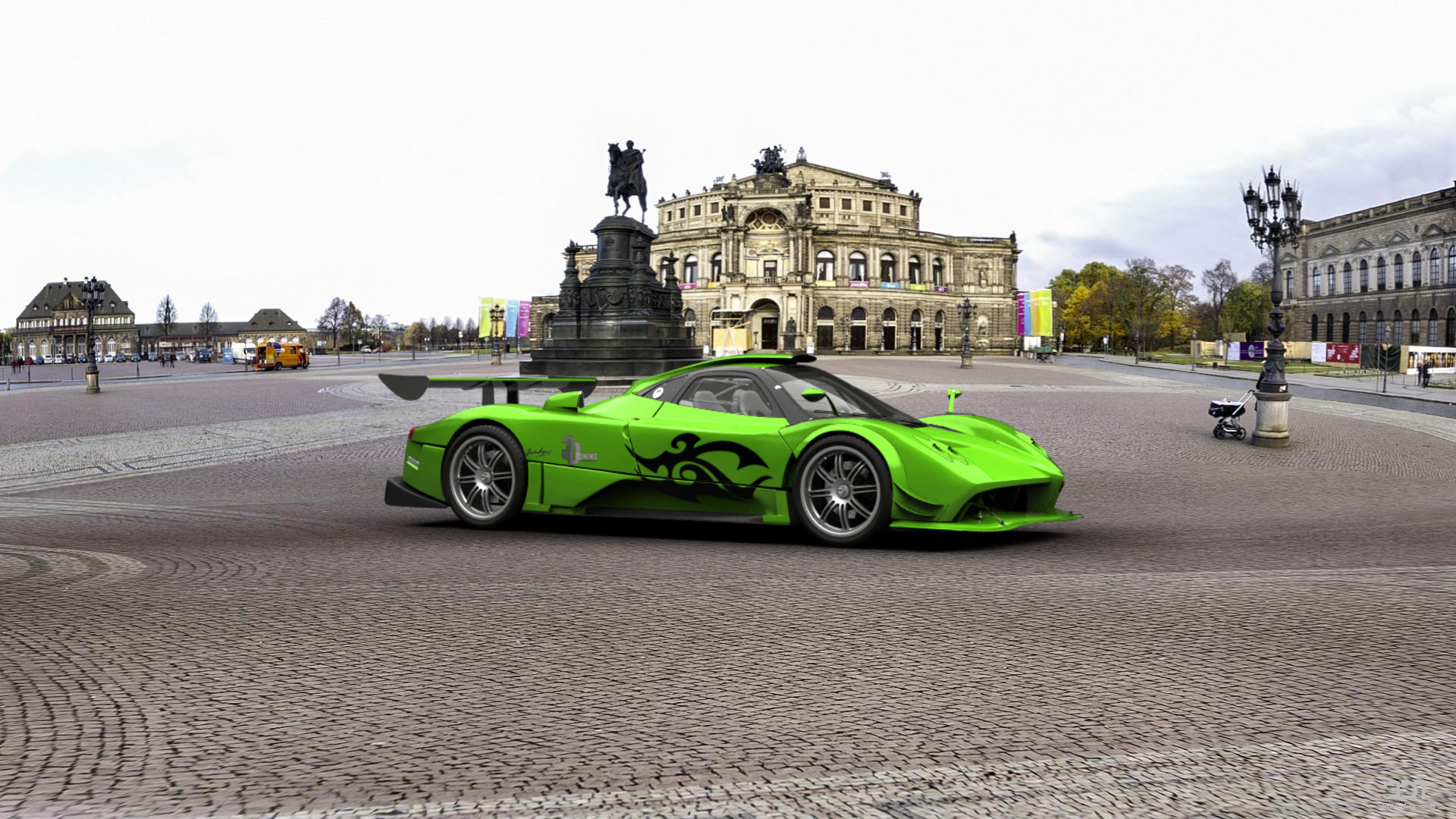 Pagani Zonda R Coupe 2009 tuning