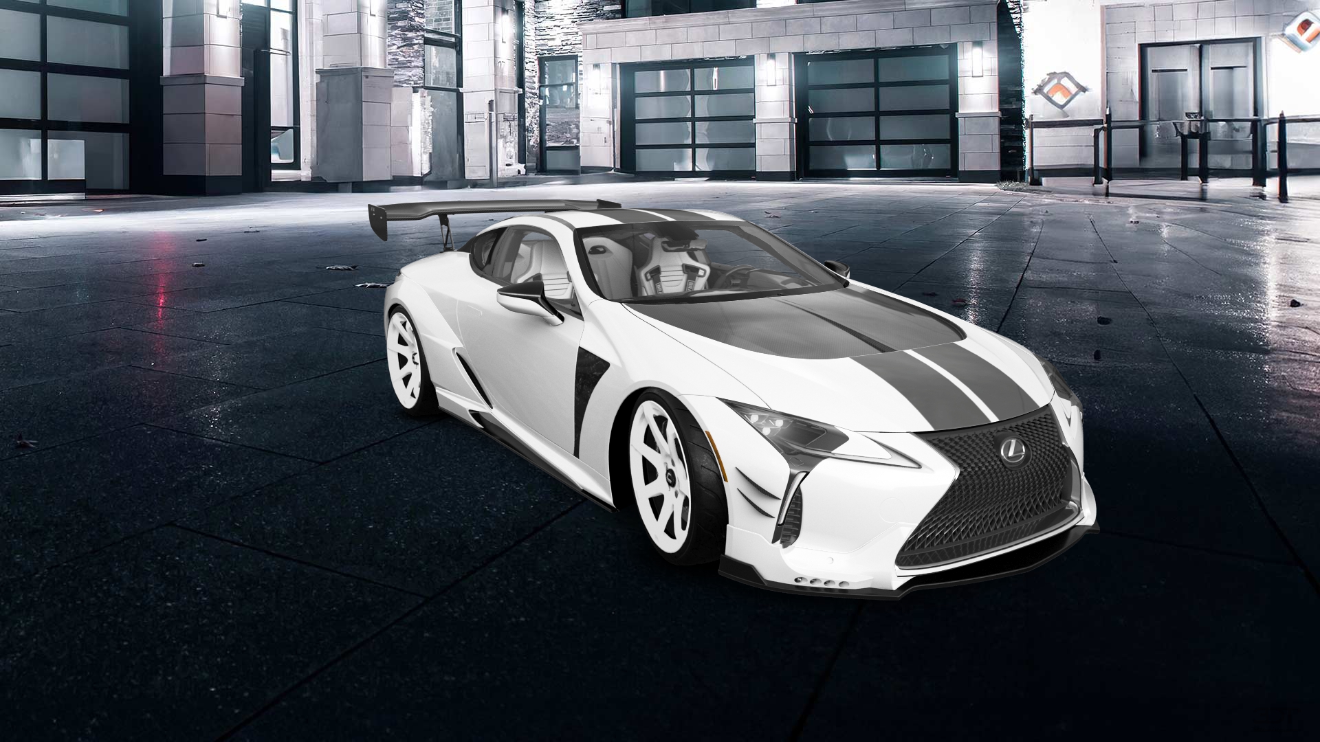 Lexus LC500 2 door fastback coupe 2017