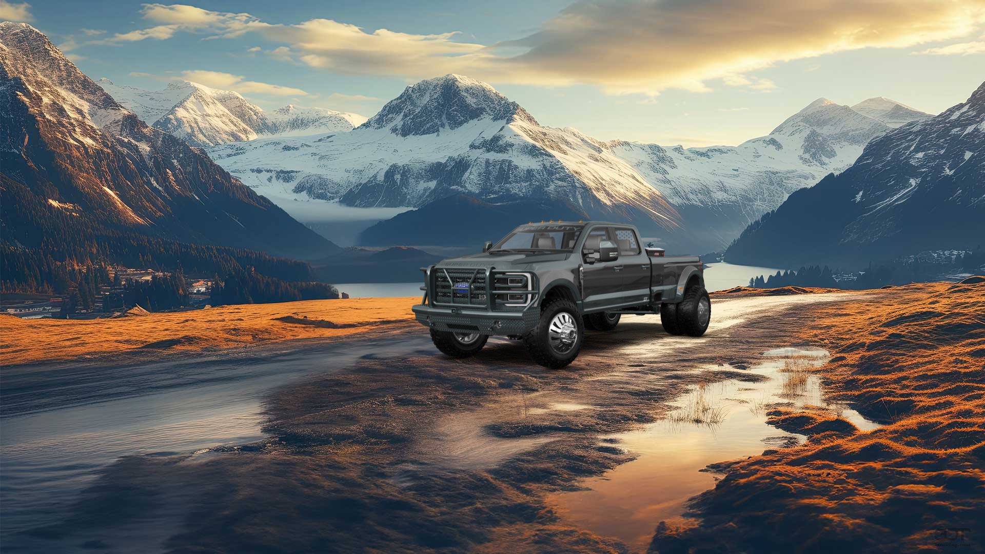 Ford F-350 DRW Crew Cab 4 Door pickup truck 2023 tuning