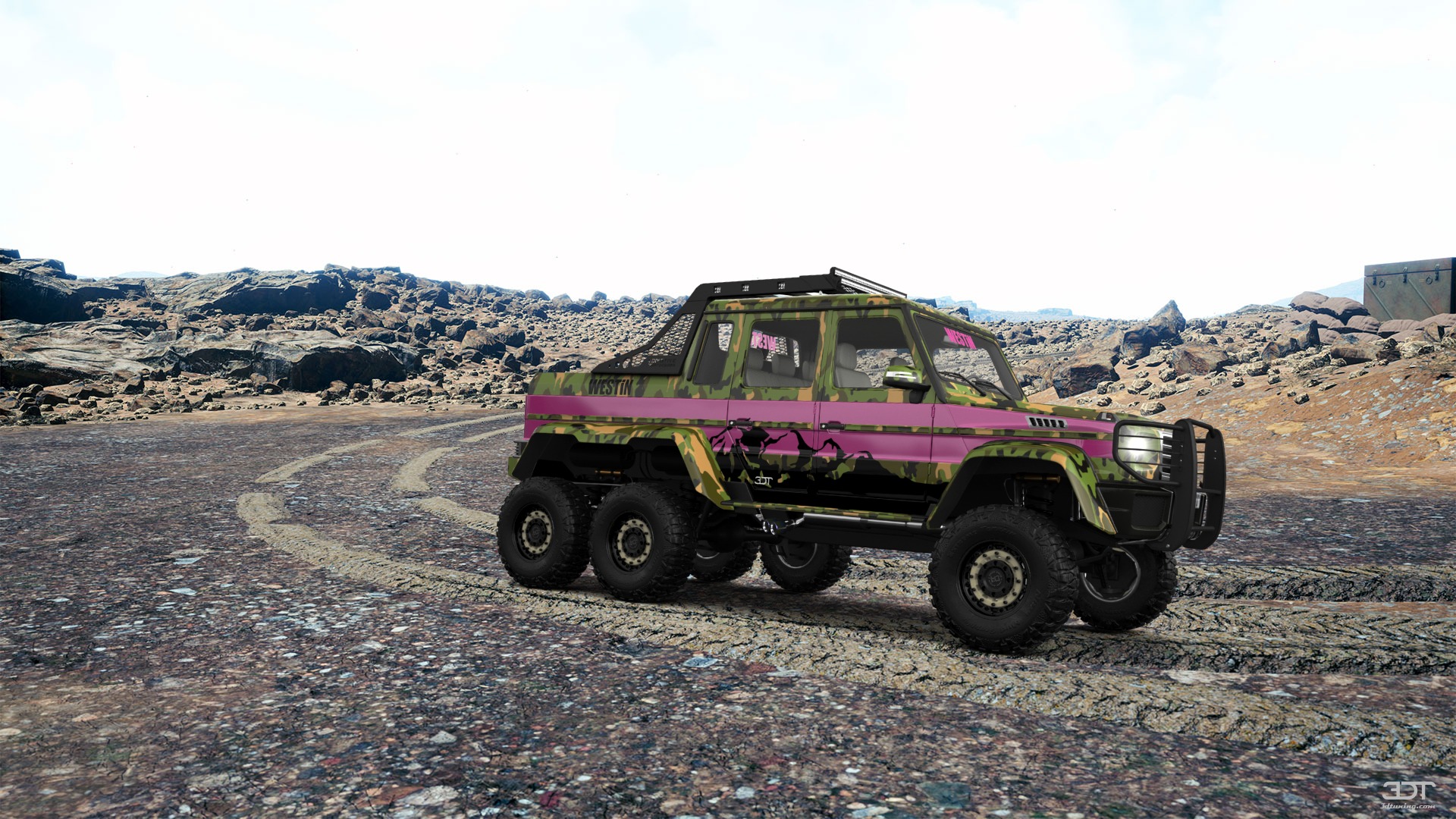 Mercedes G 63 AMG 6x6 4 Door pickup truck 2013